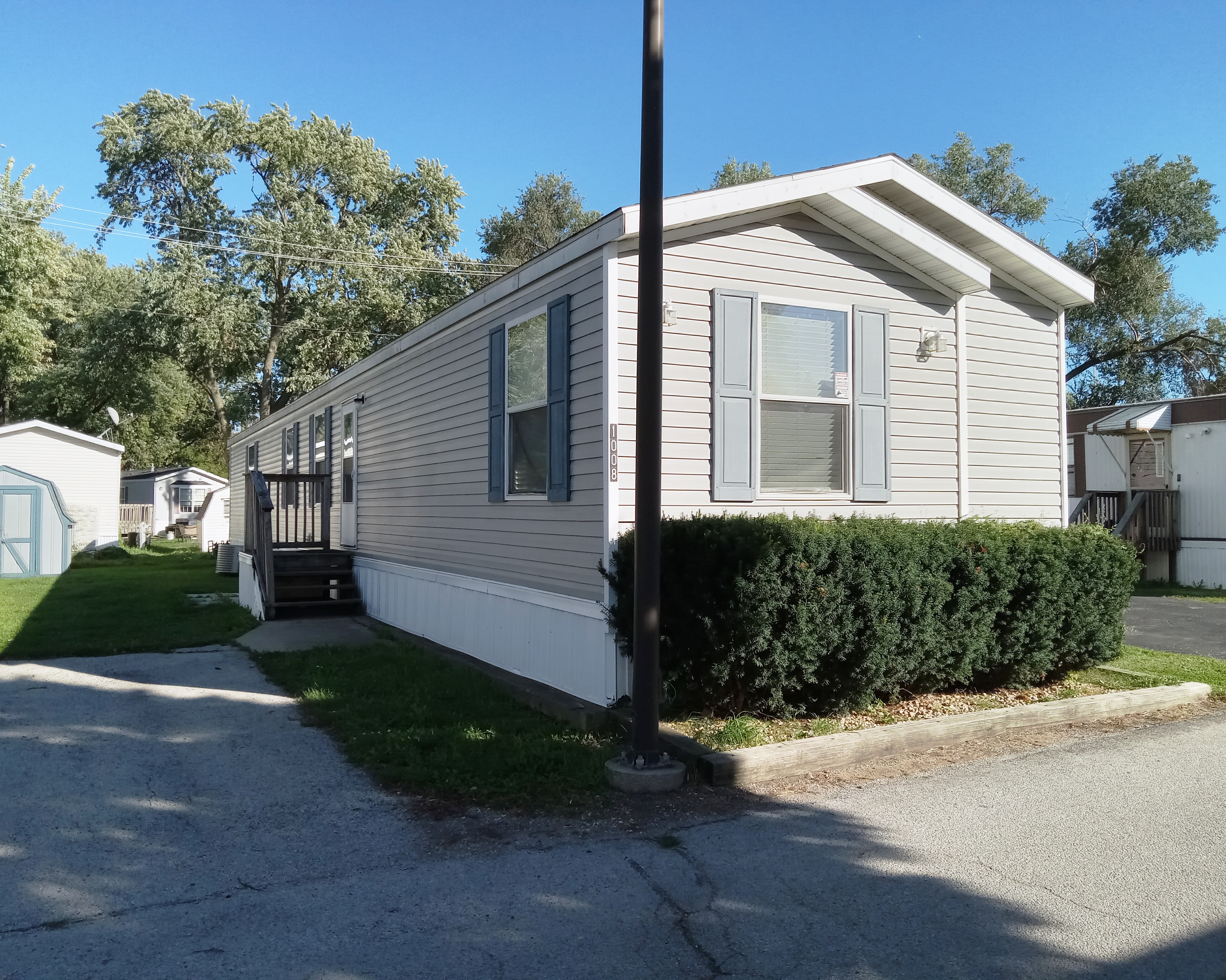 A photo of the home