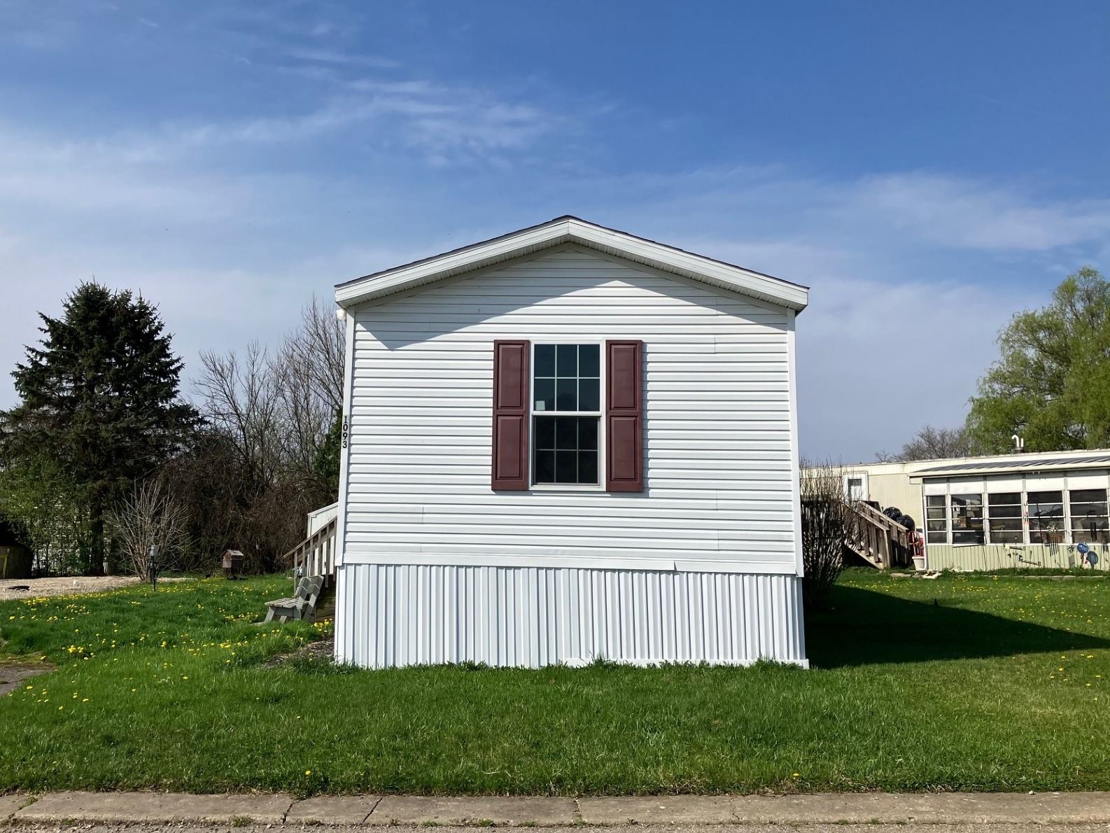 A photo of the home