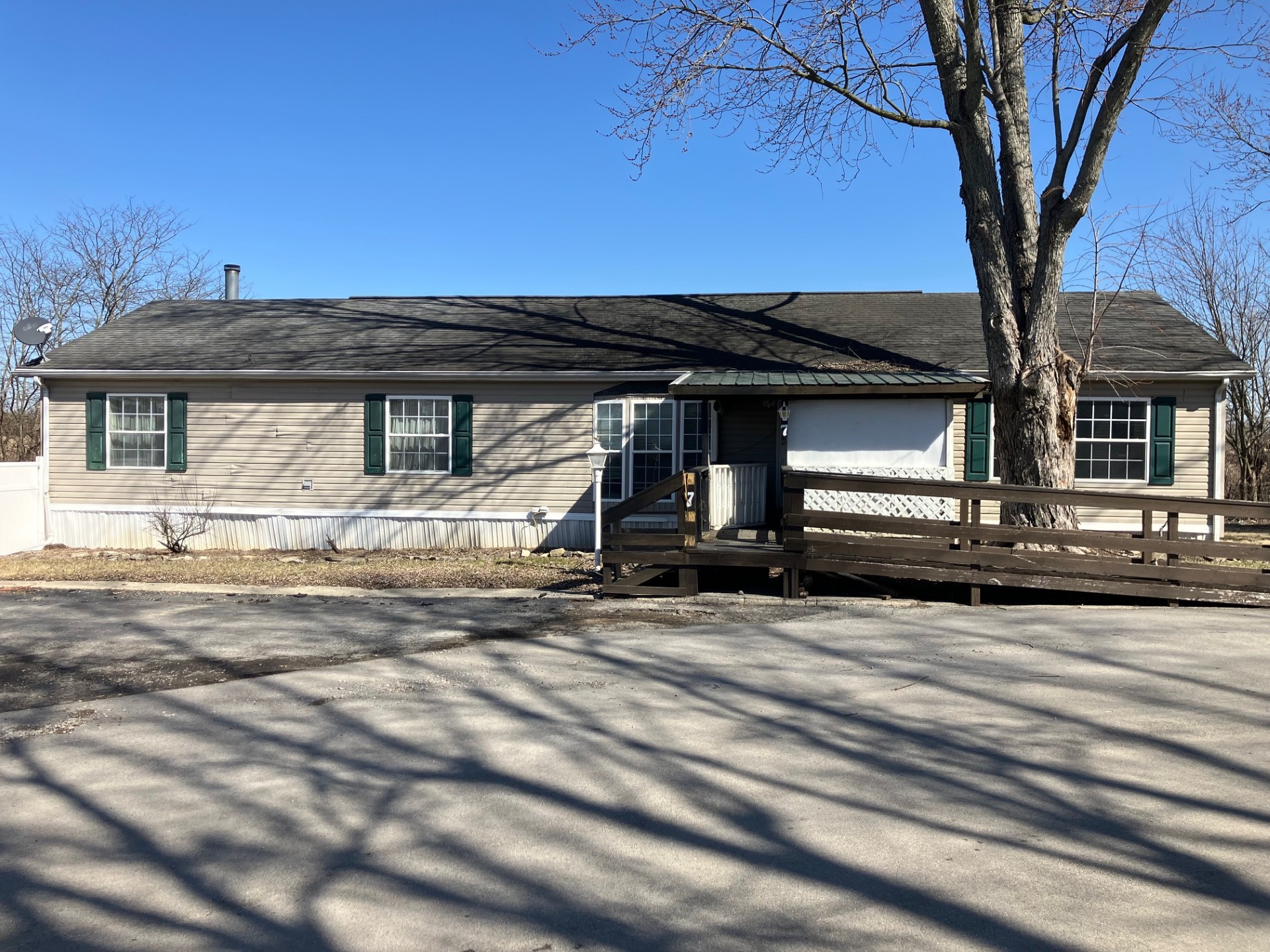 A photo of the home