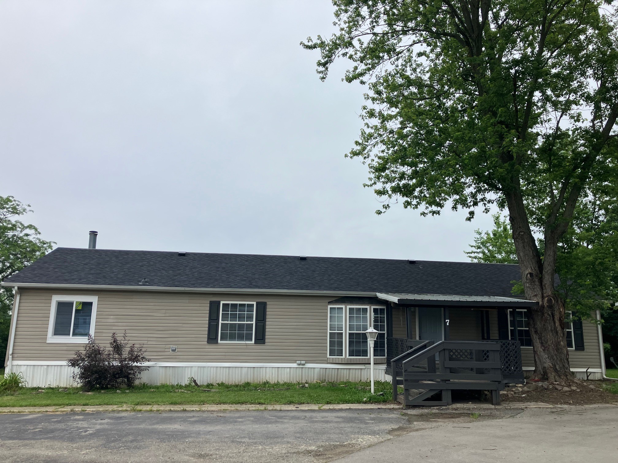 A photo of the home