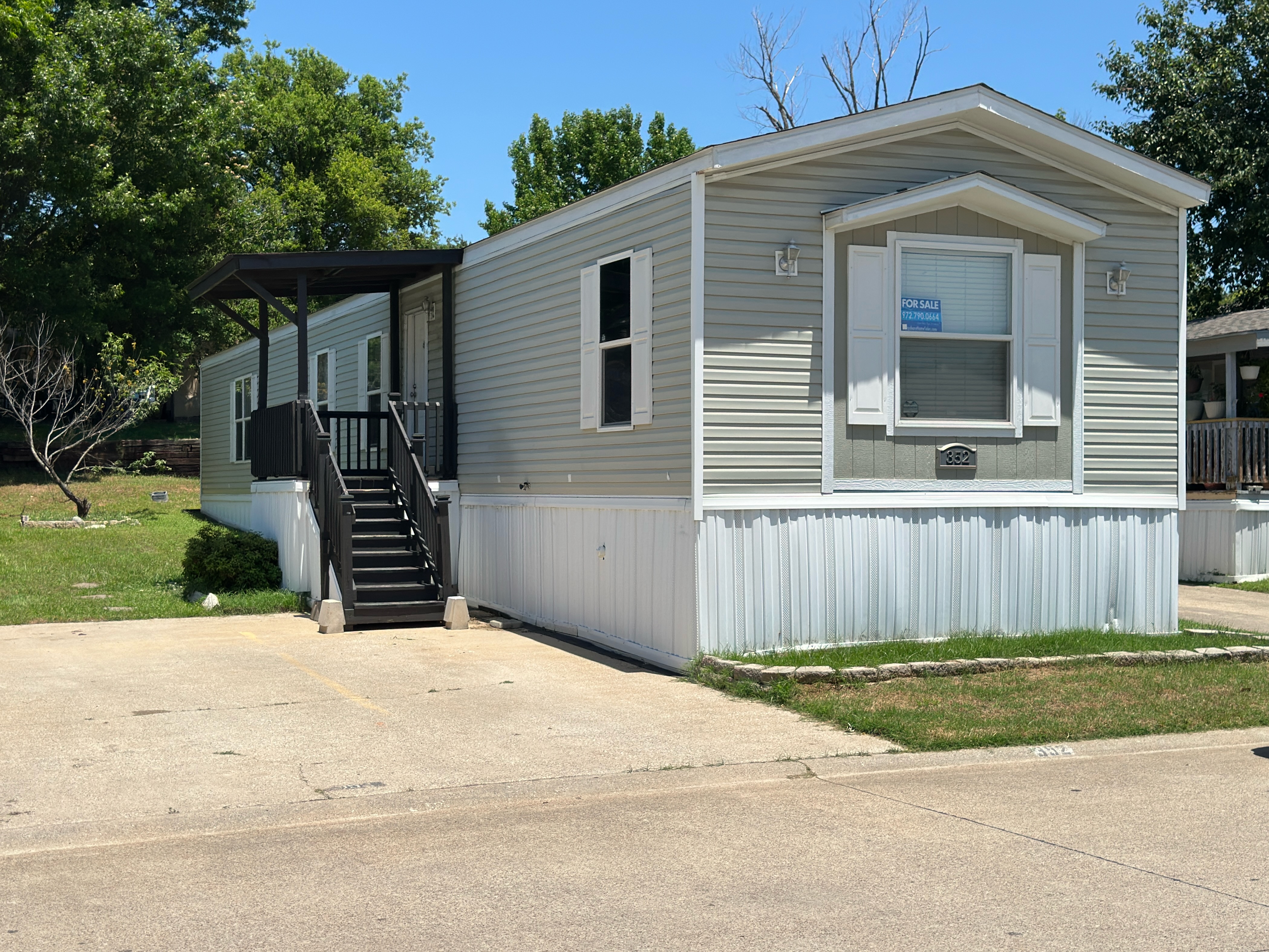 A photo of the home