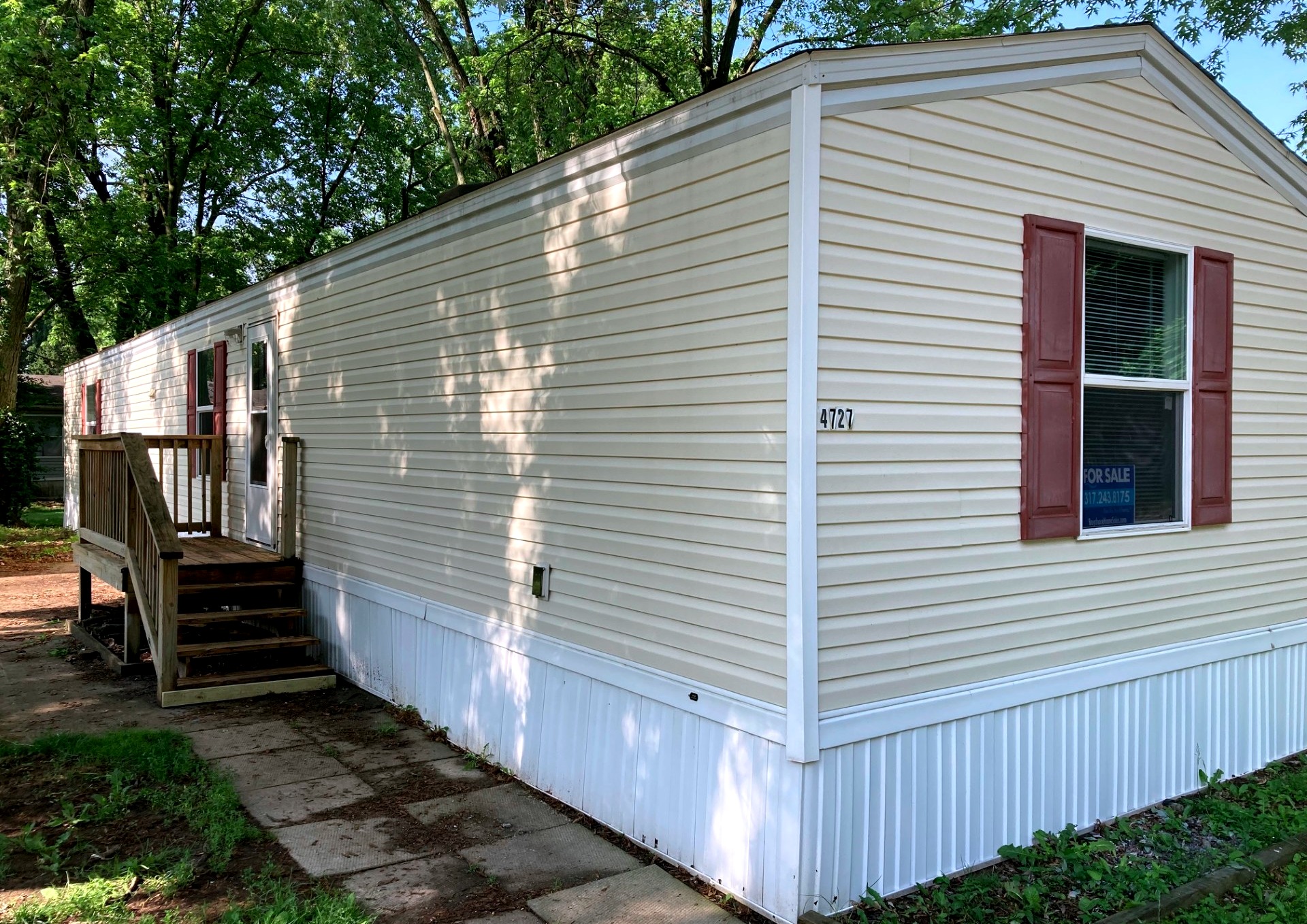 A photo of the home