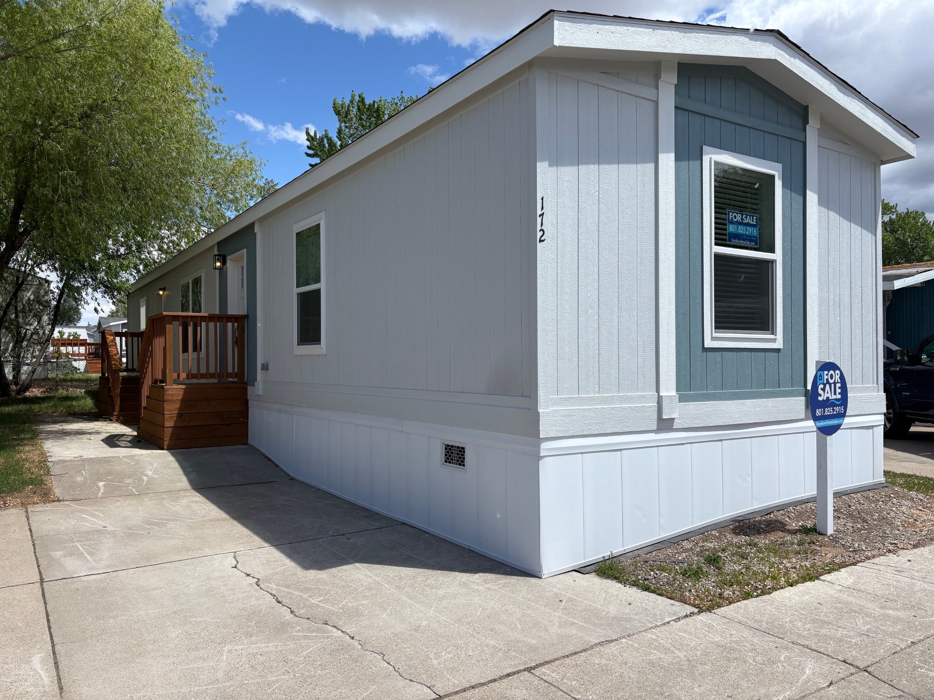 A photo of the home