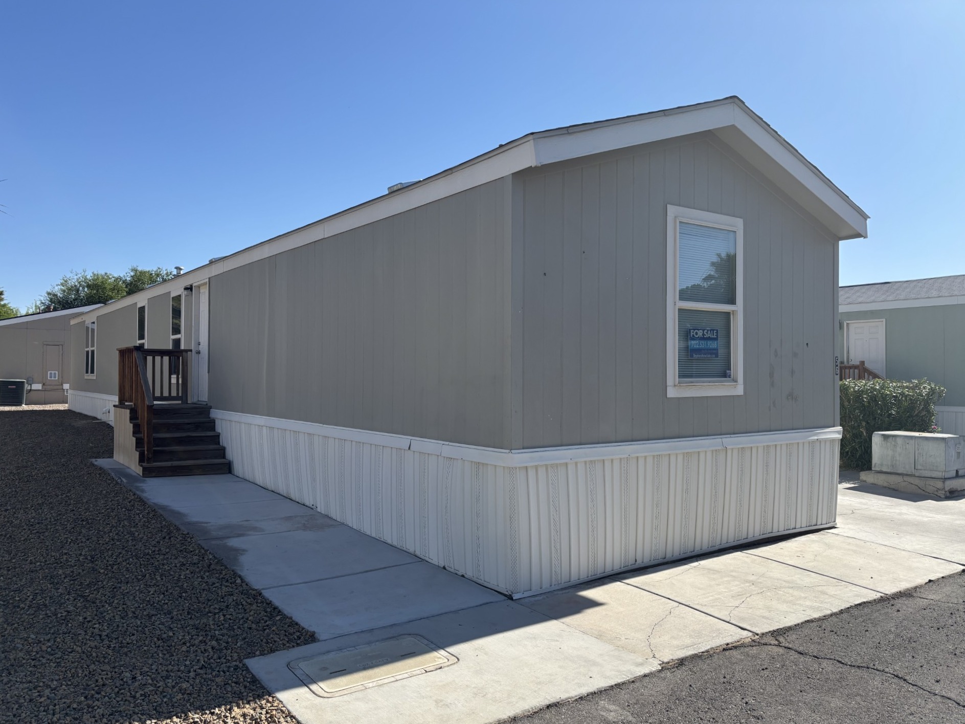 A photo of the home