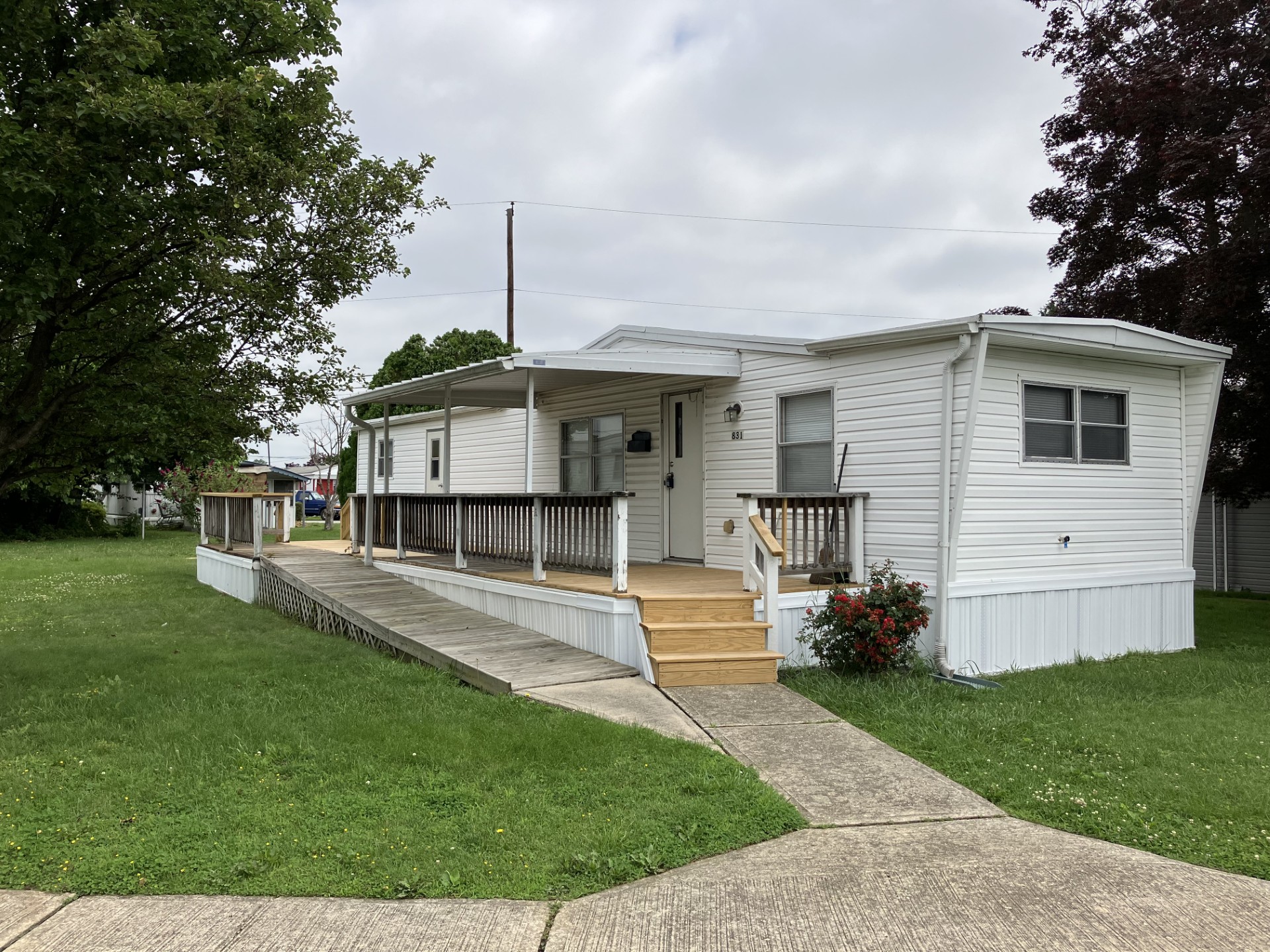 A photo of the home