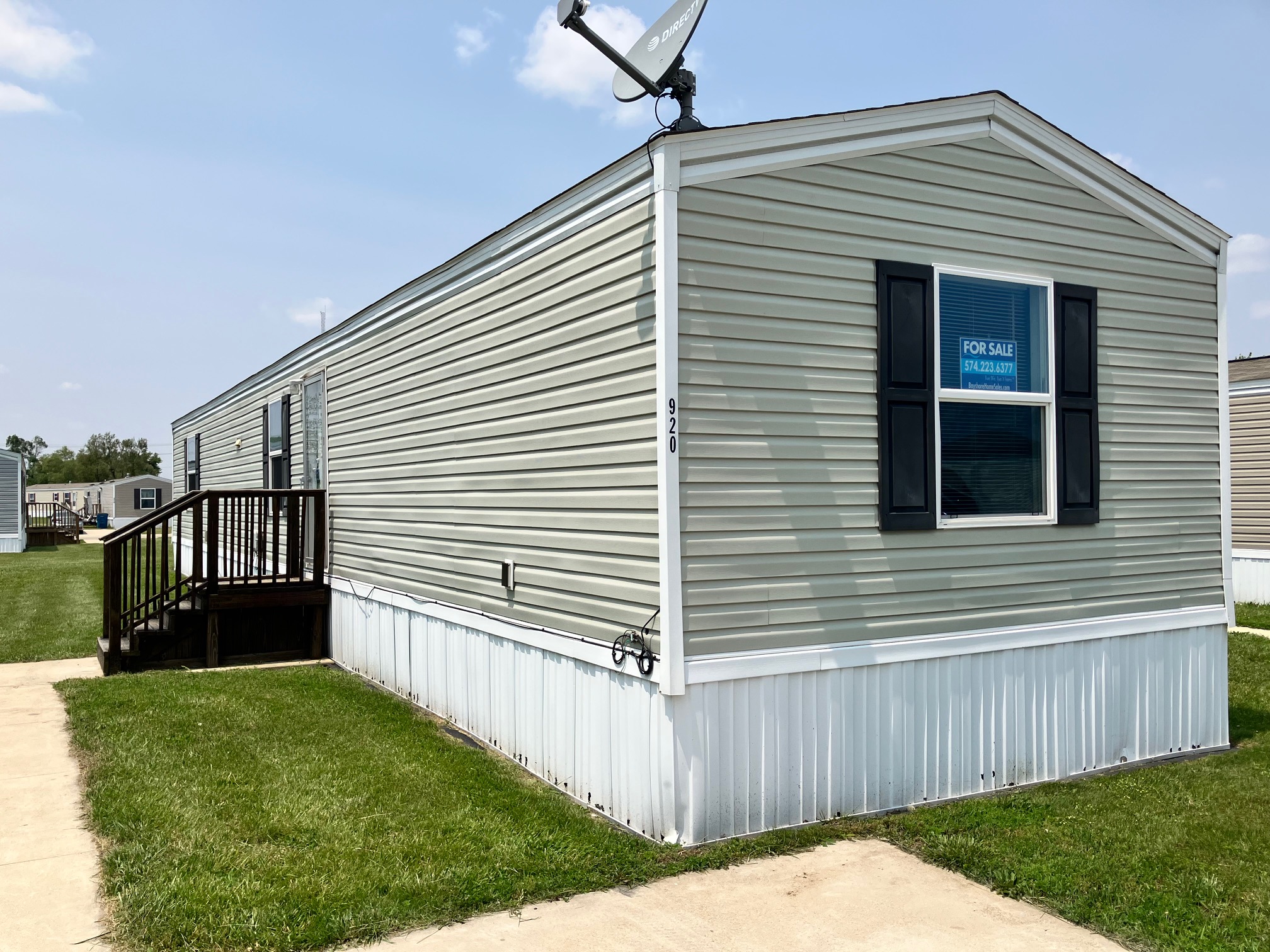 A photo of the home