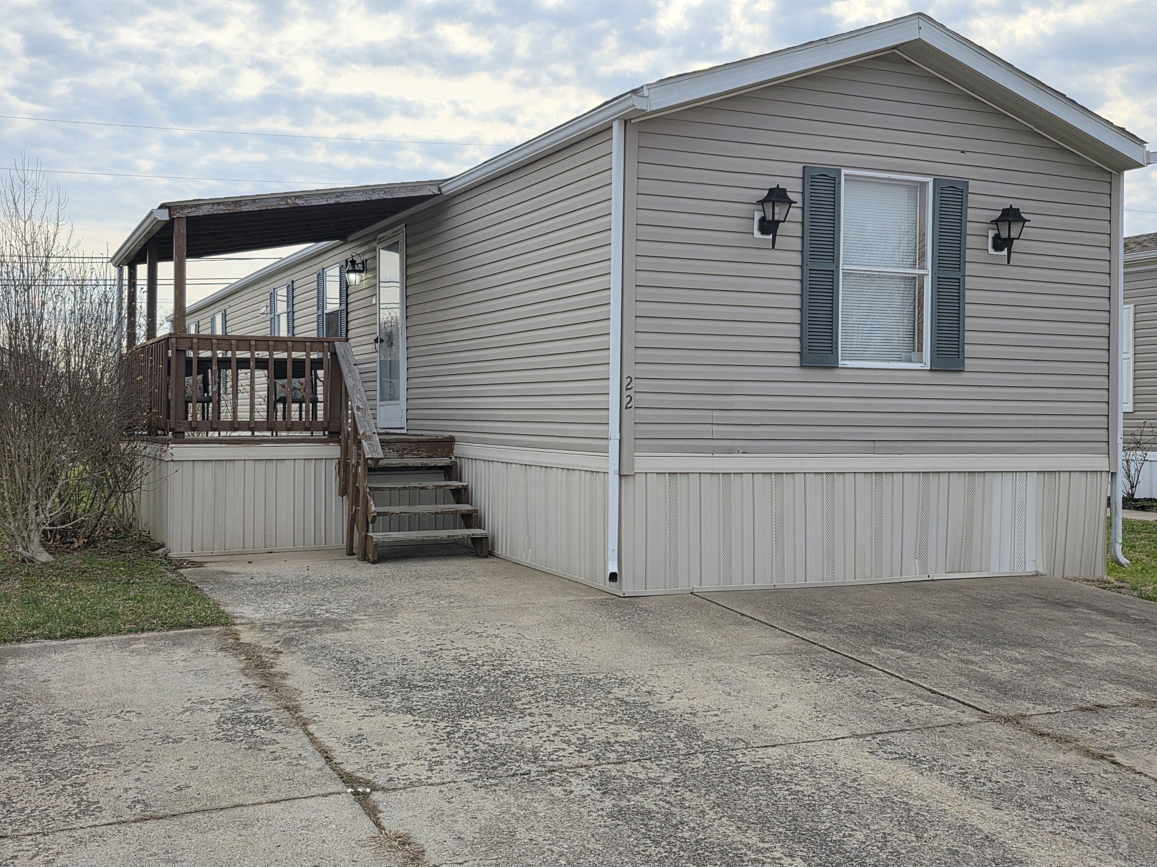 A photo of the home