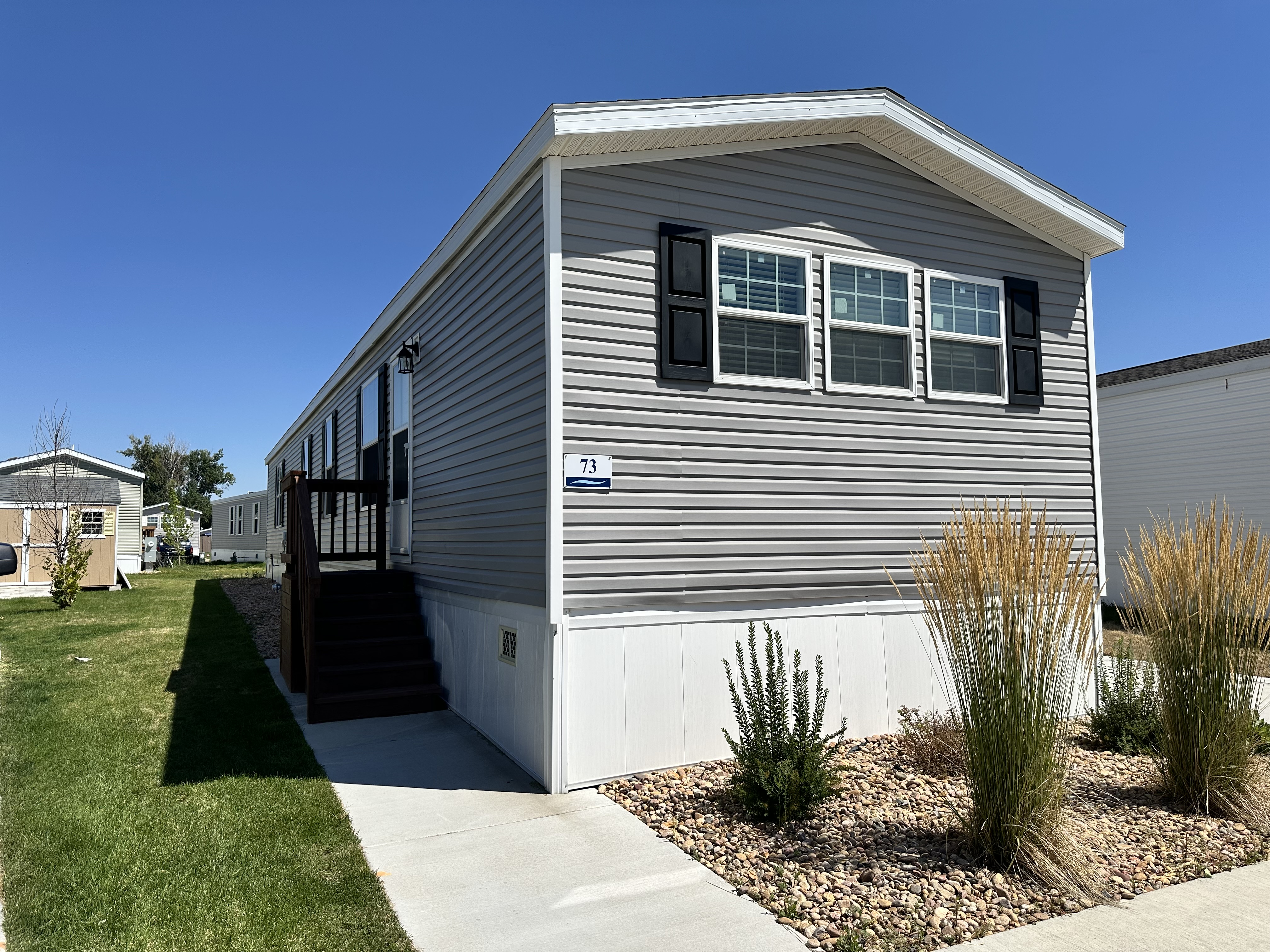 A photo of the home