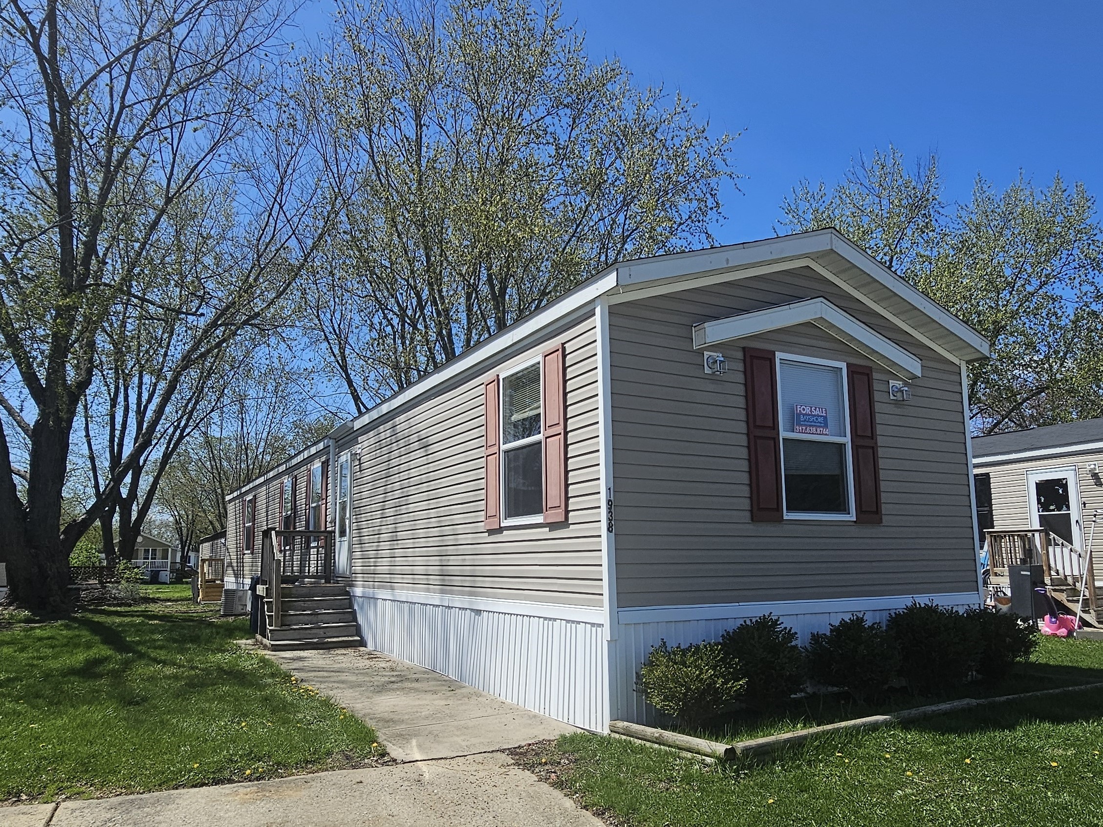 A photo of the home