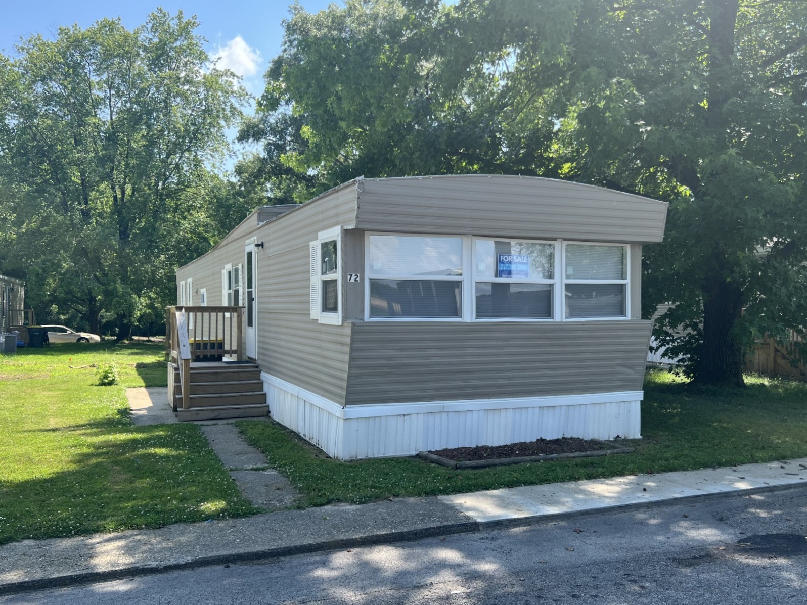 A photo of the home