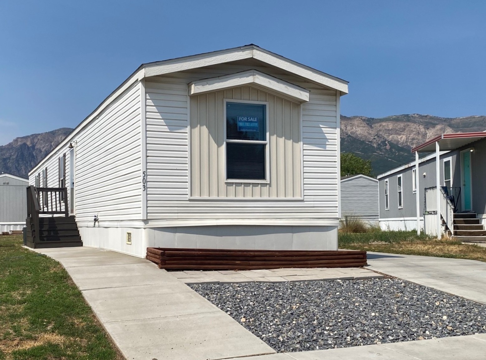 A photo of the home