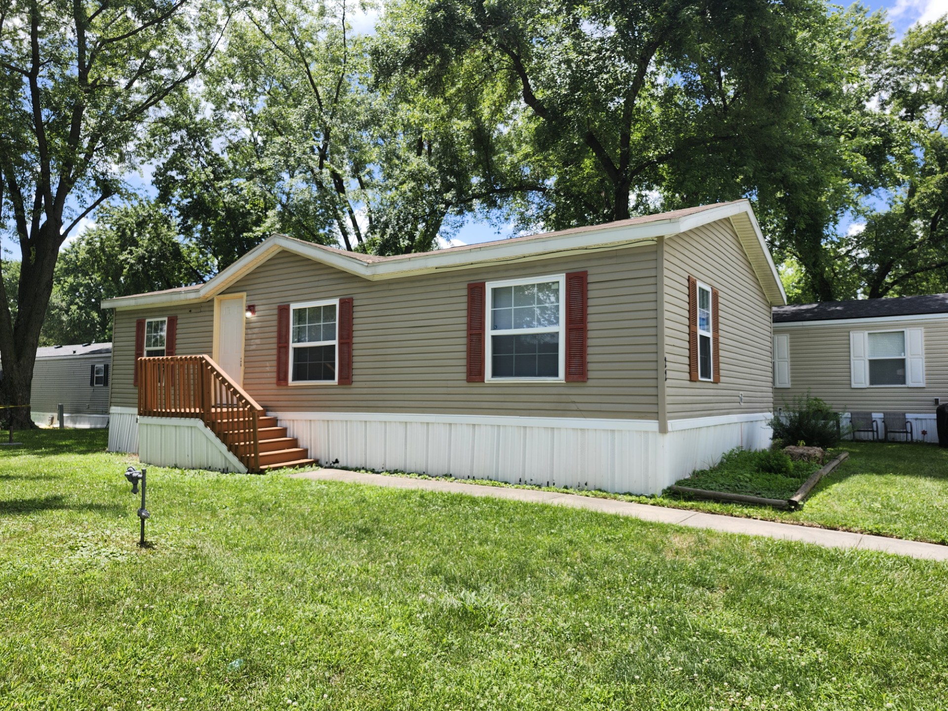 A photo of the home