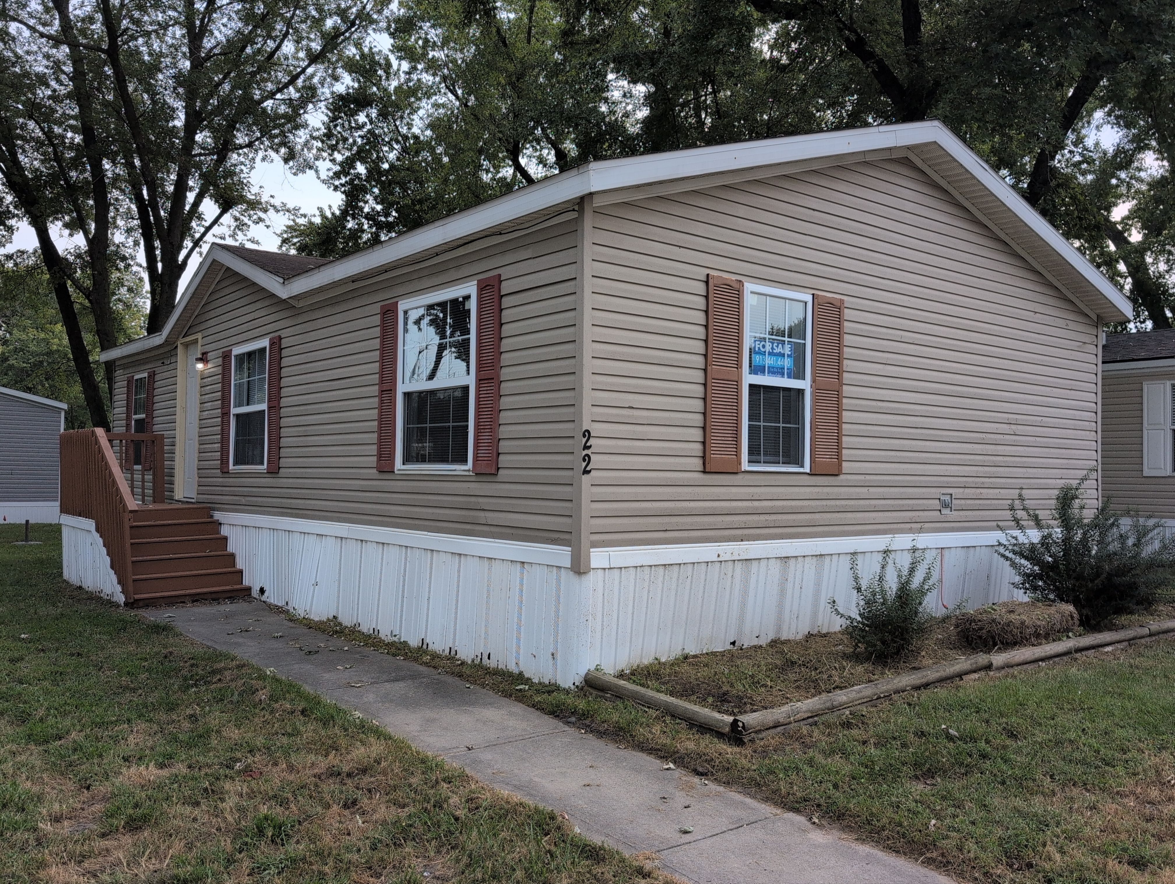 A photo of the home