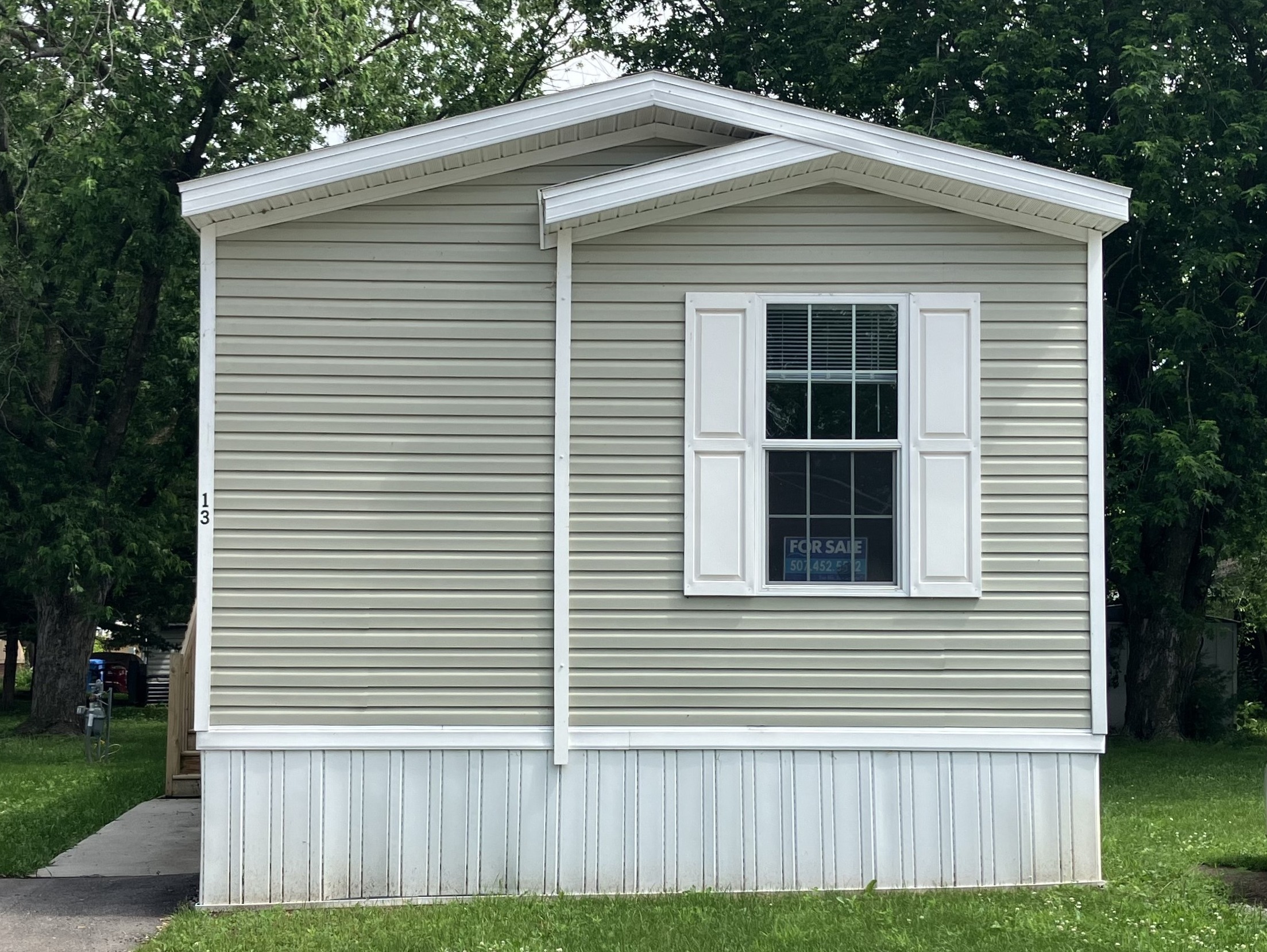 A photo of the home