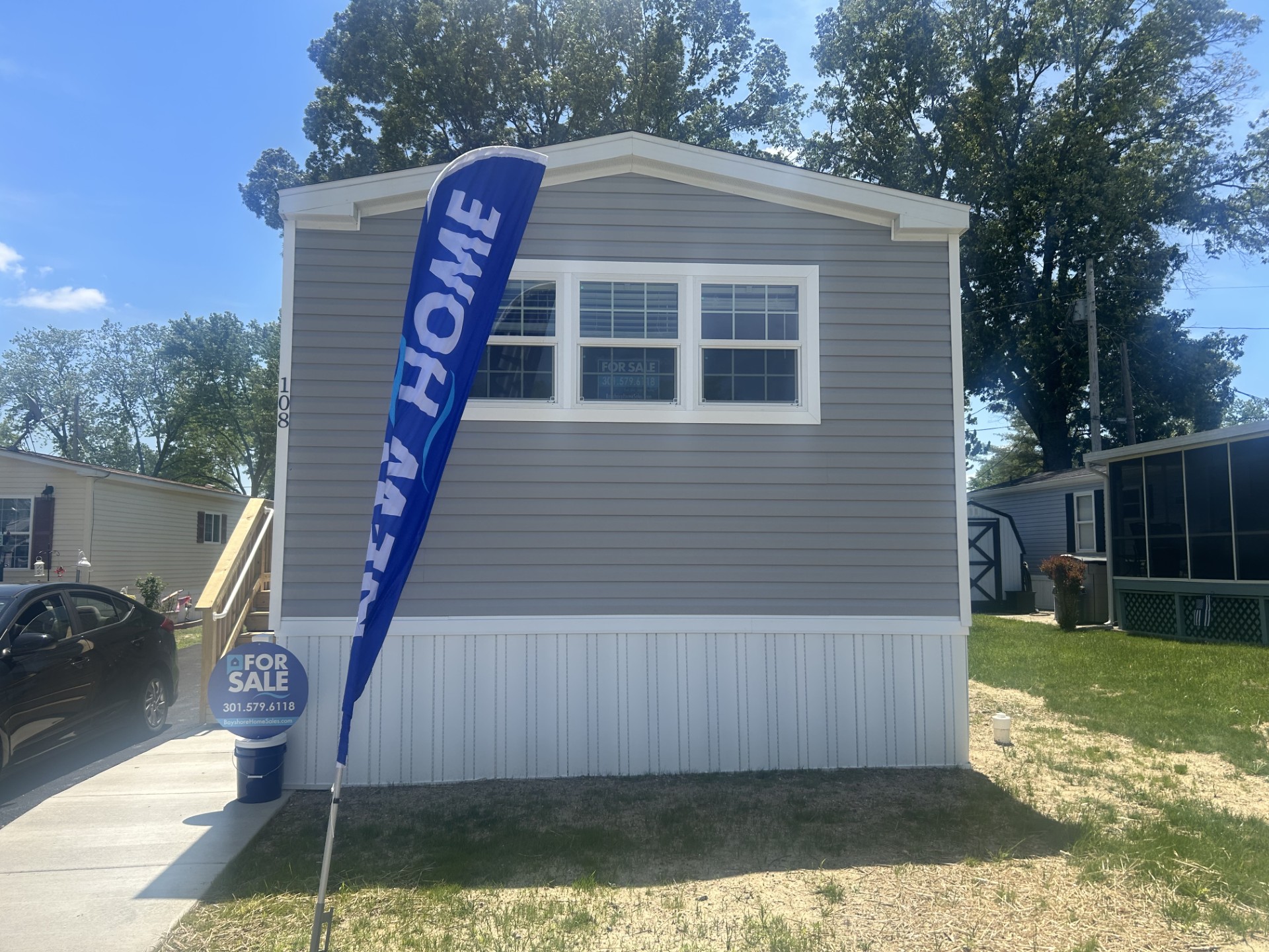 A photo of the home