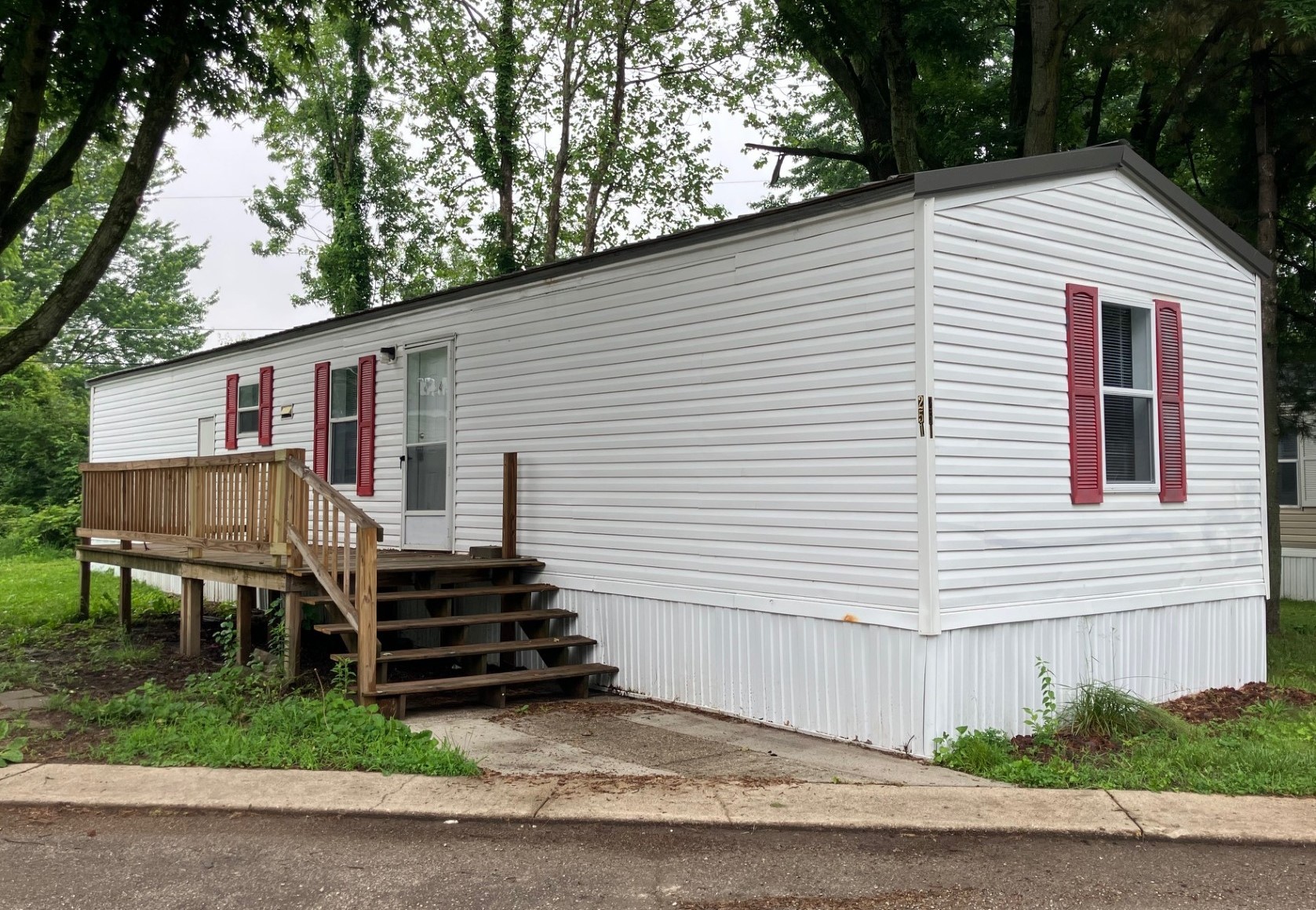 A photo of the home