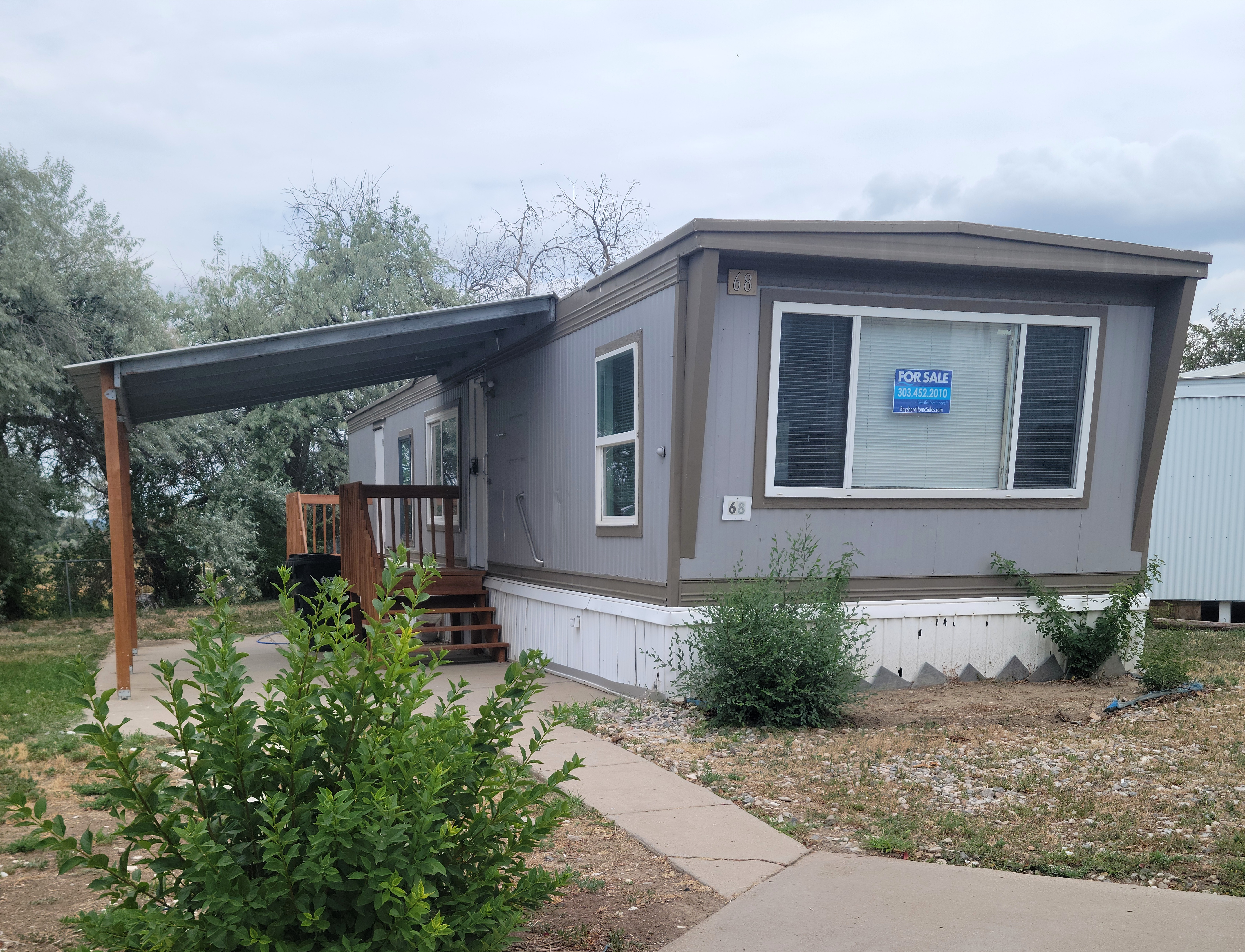 A photo of the home
