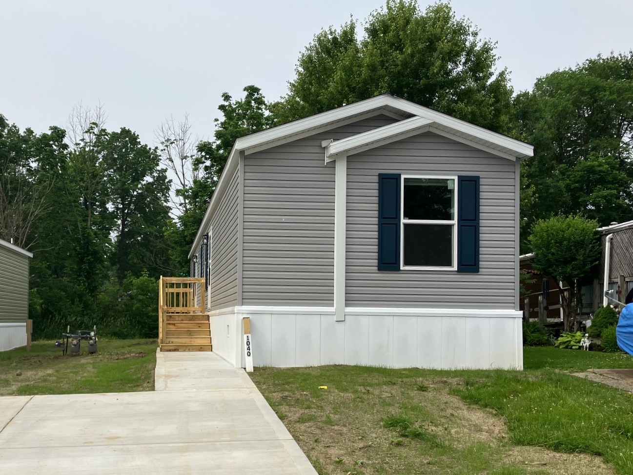 A photo of the home