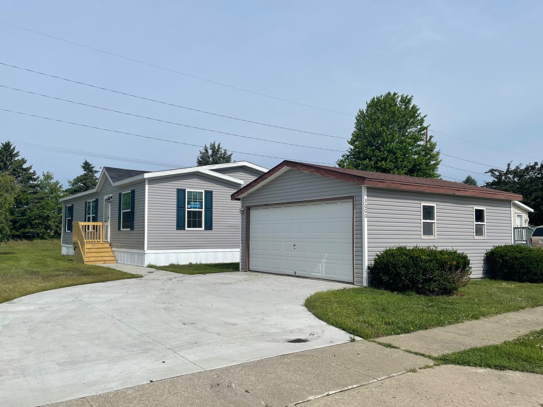A photo of the home