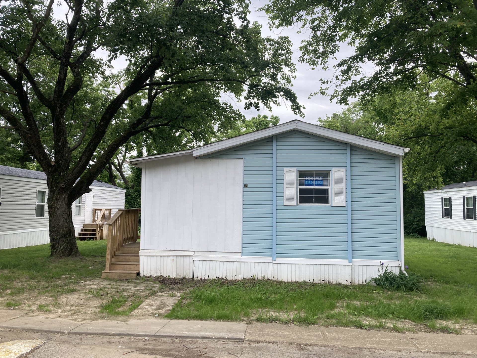 A photo of the home
