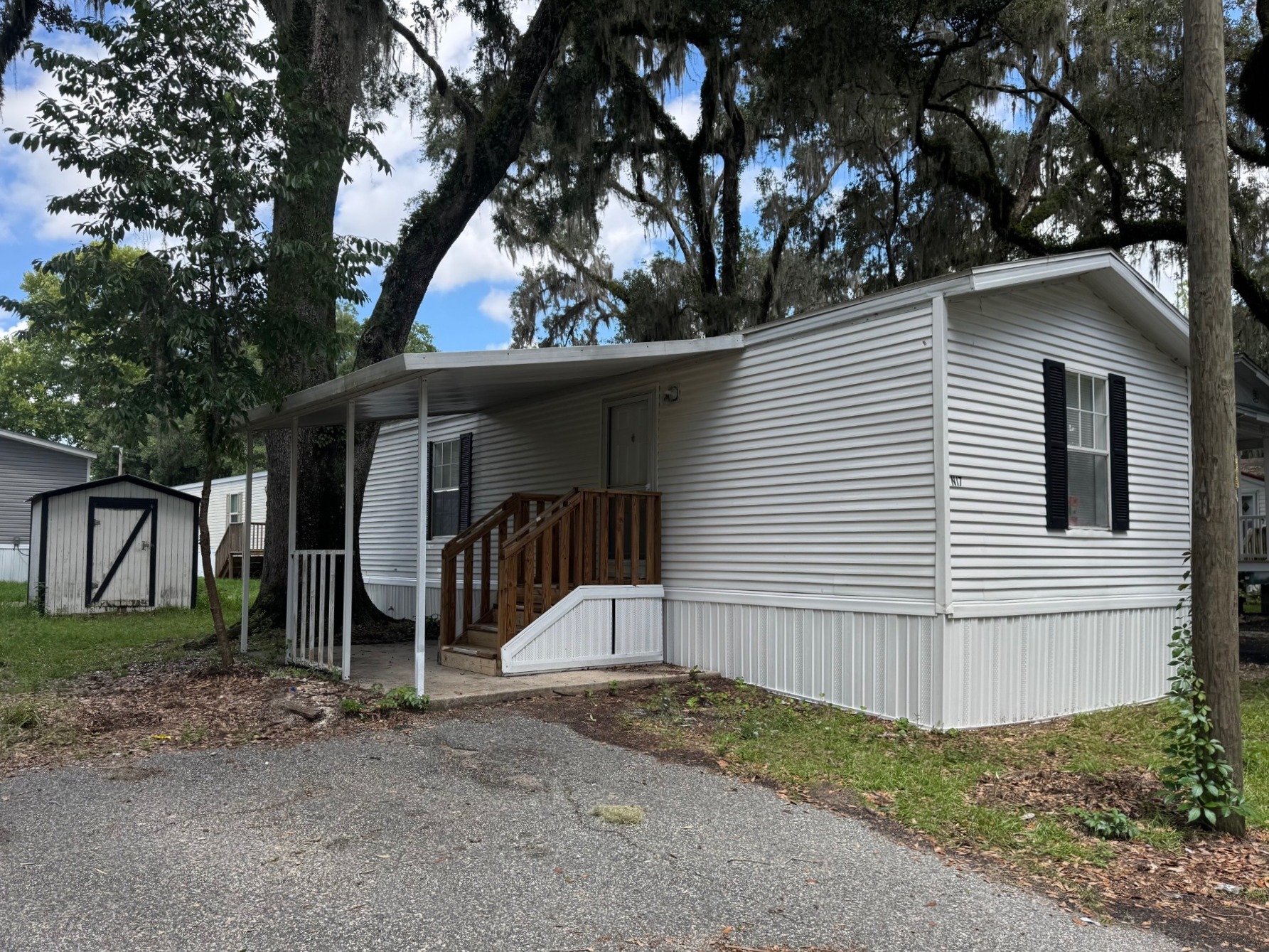 A photo of the home