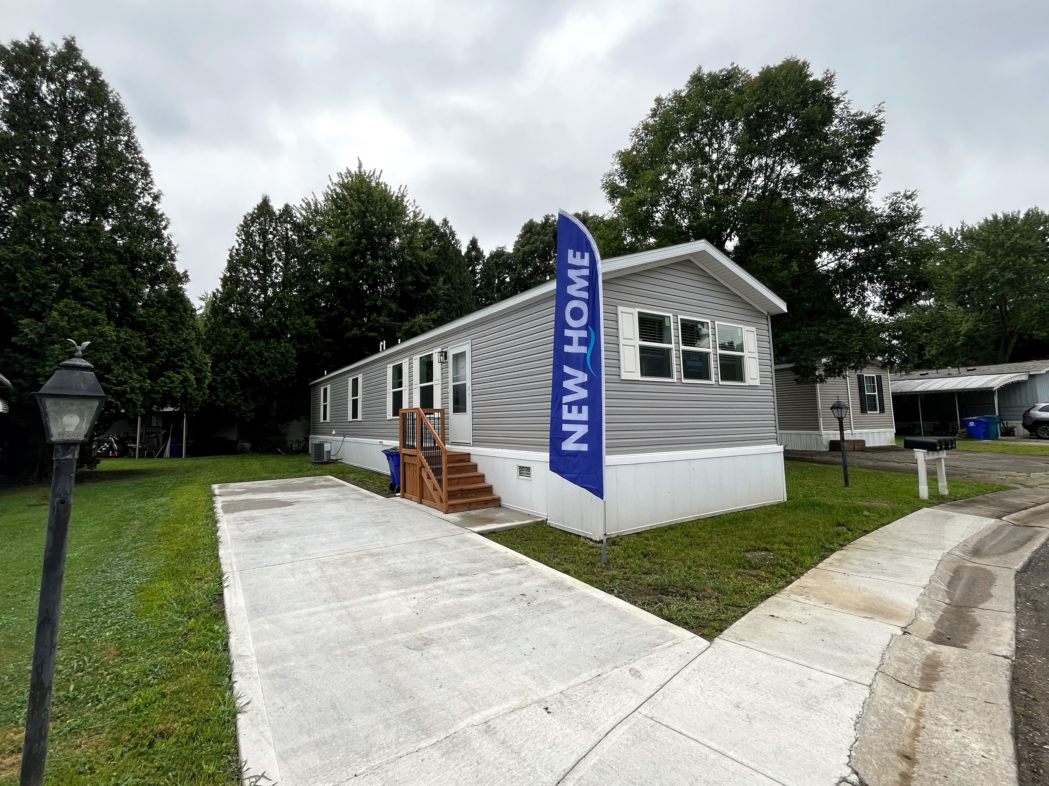 A photo of the home