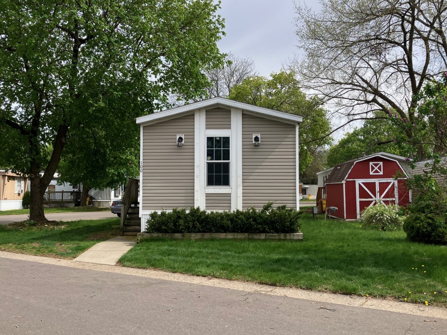 A photo of the home