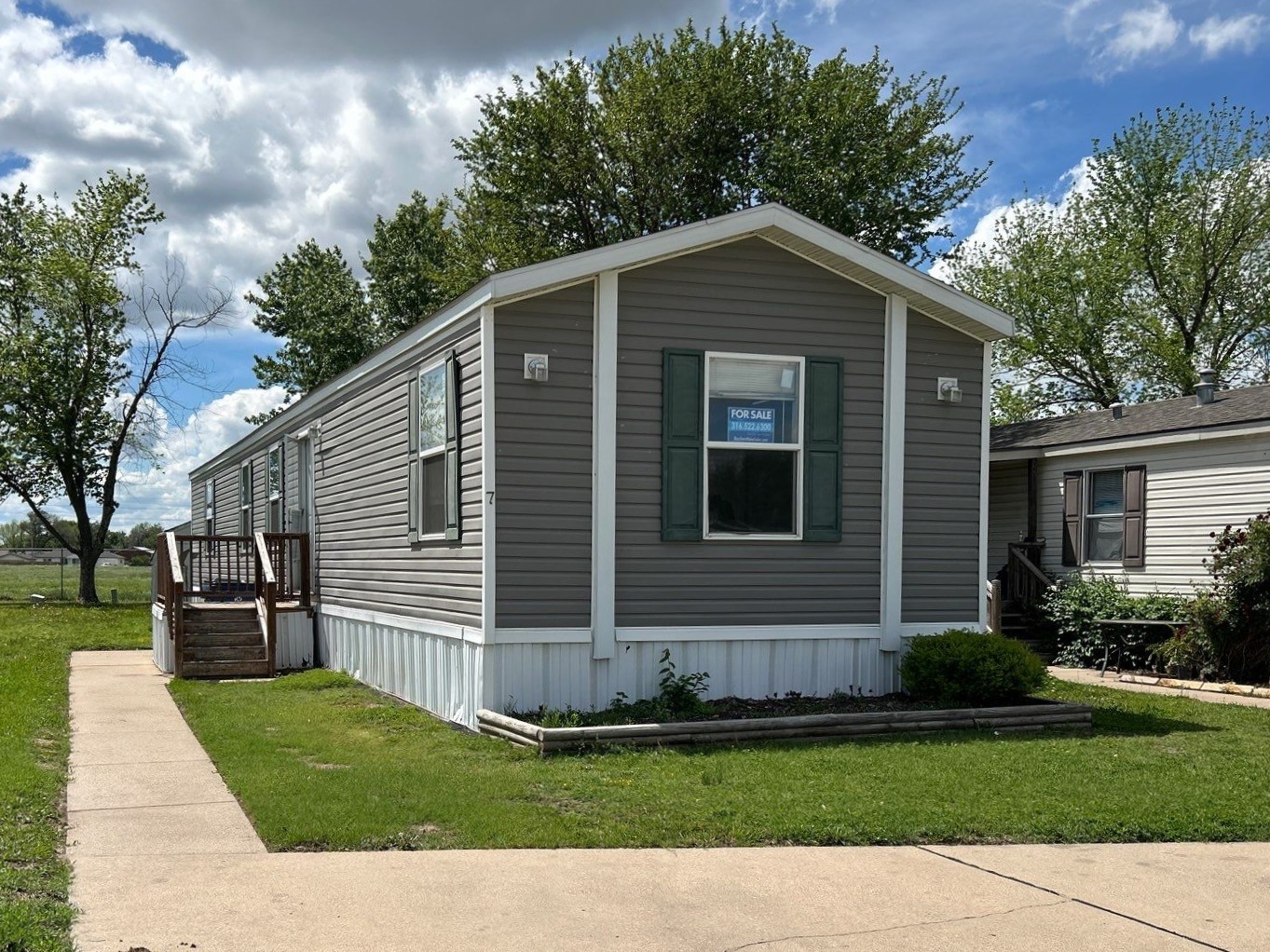 A photo of the home