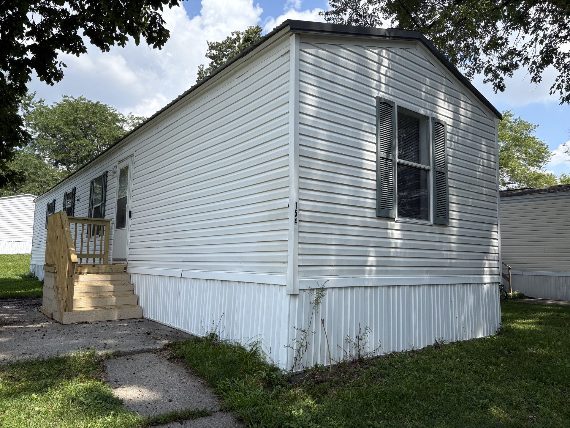 A photo of the home