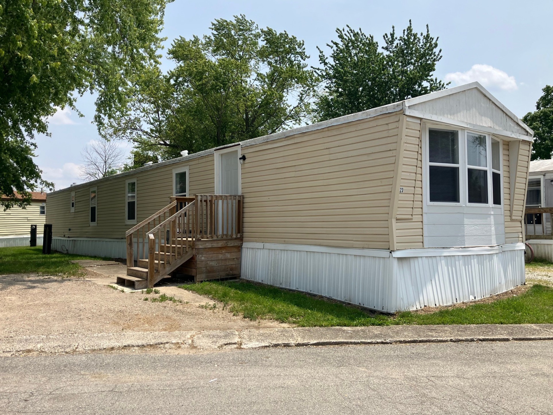 A photo of the home