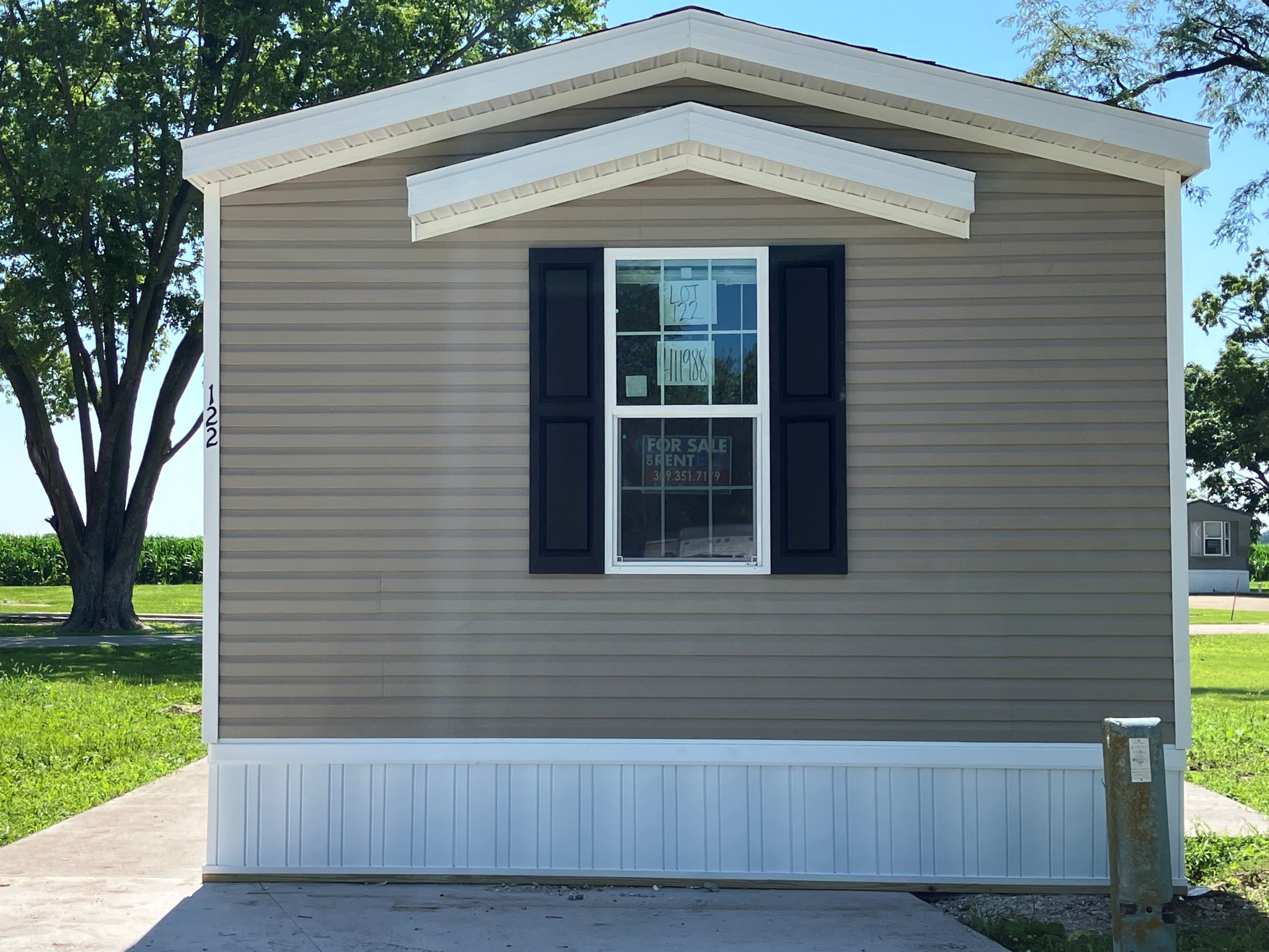 A photo of the home