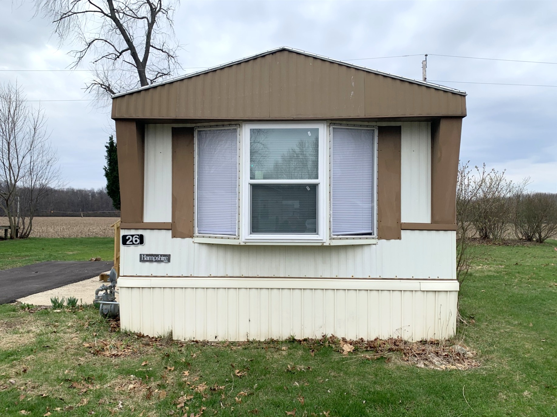 A photo of the home