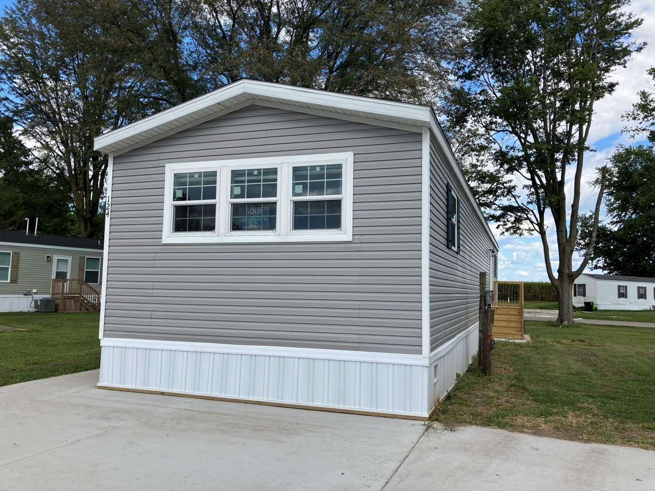 A photo of the home