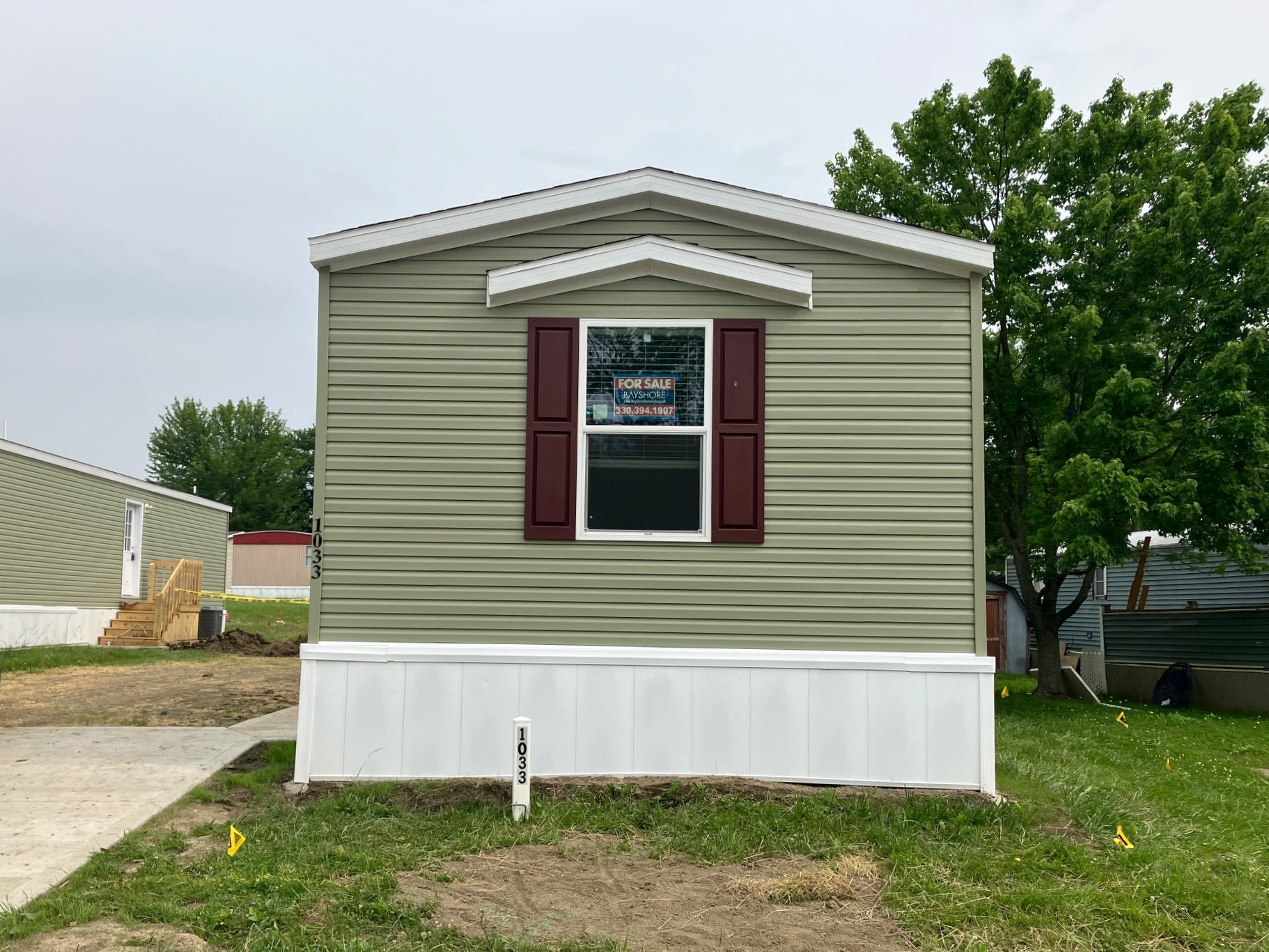 A photo of the home