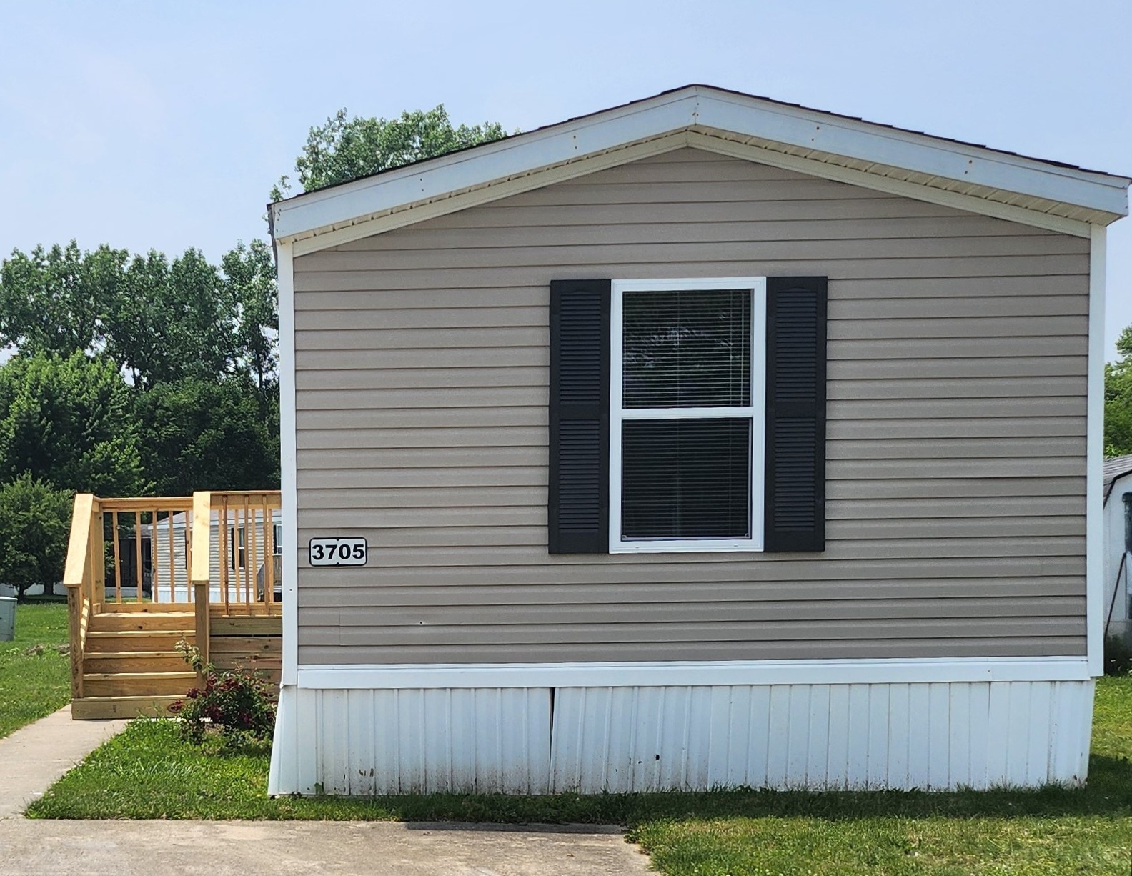 A photo of the home