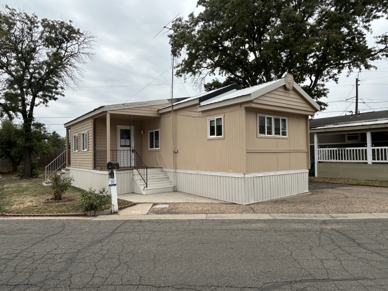 A photo of the home