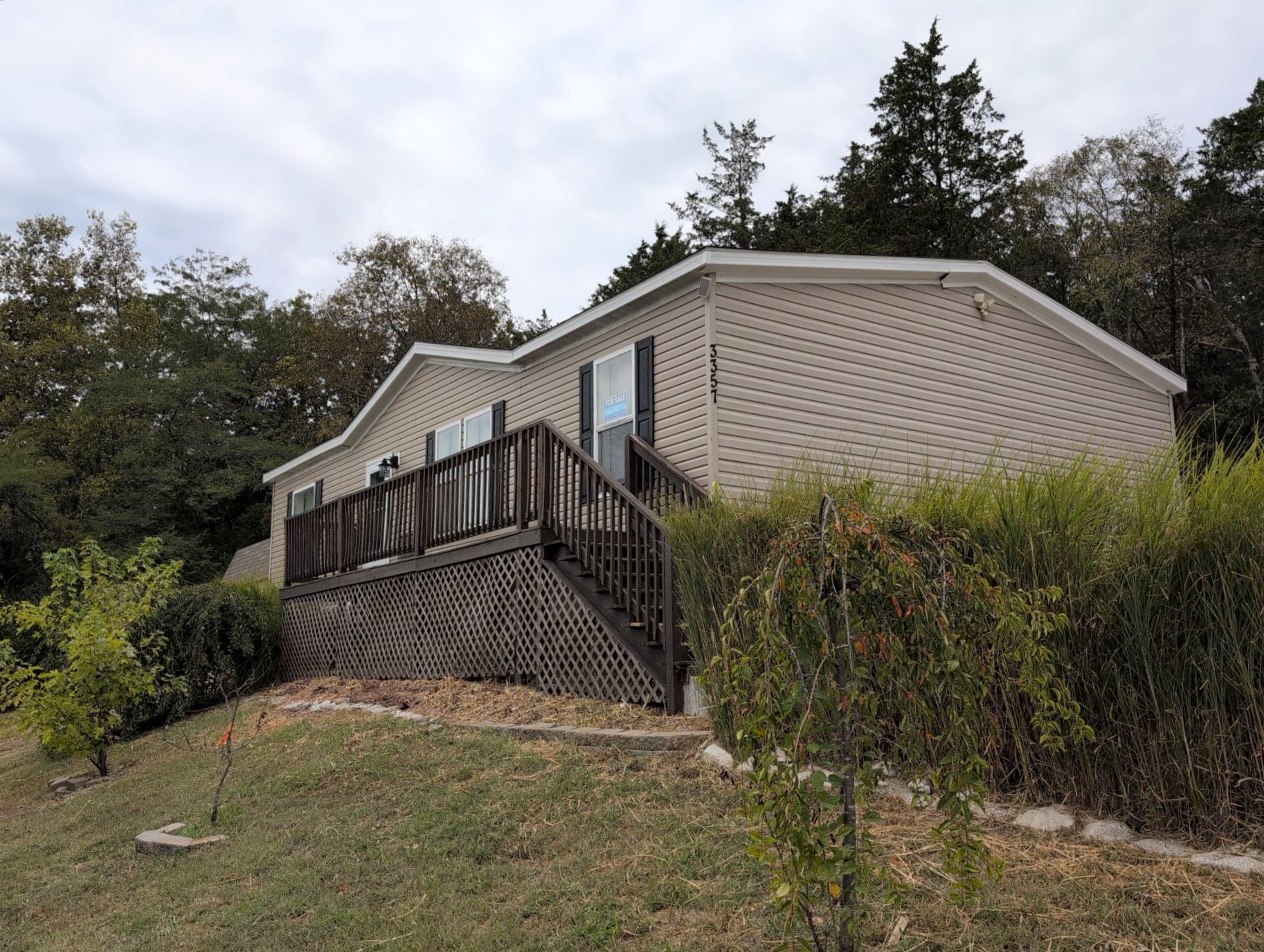 A photo of the home