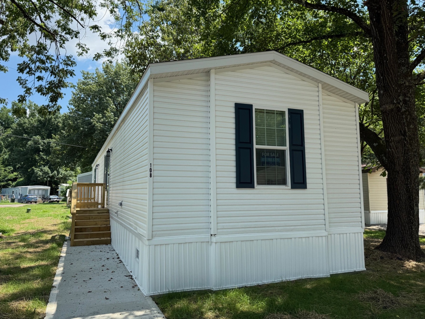 A photo of the home
