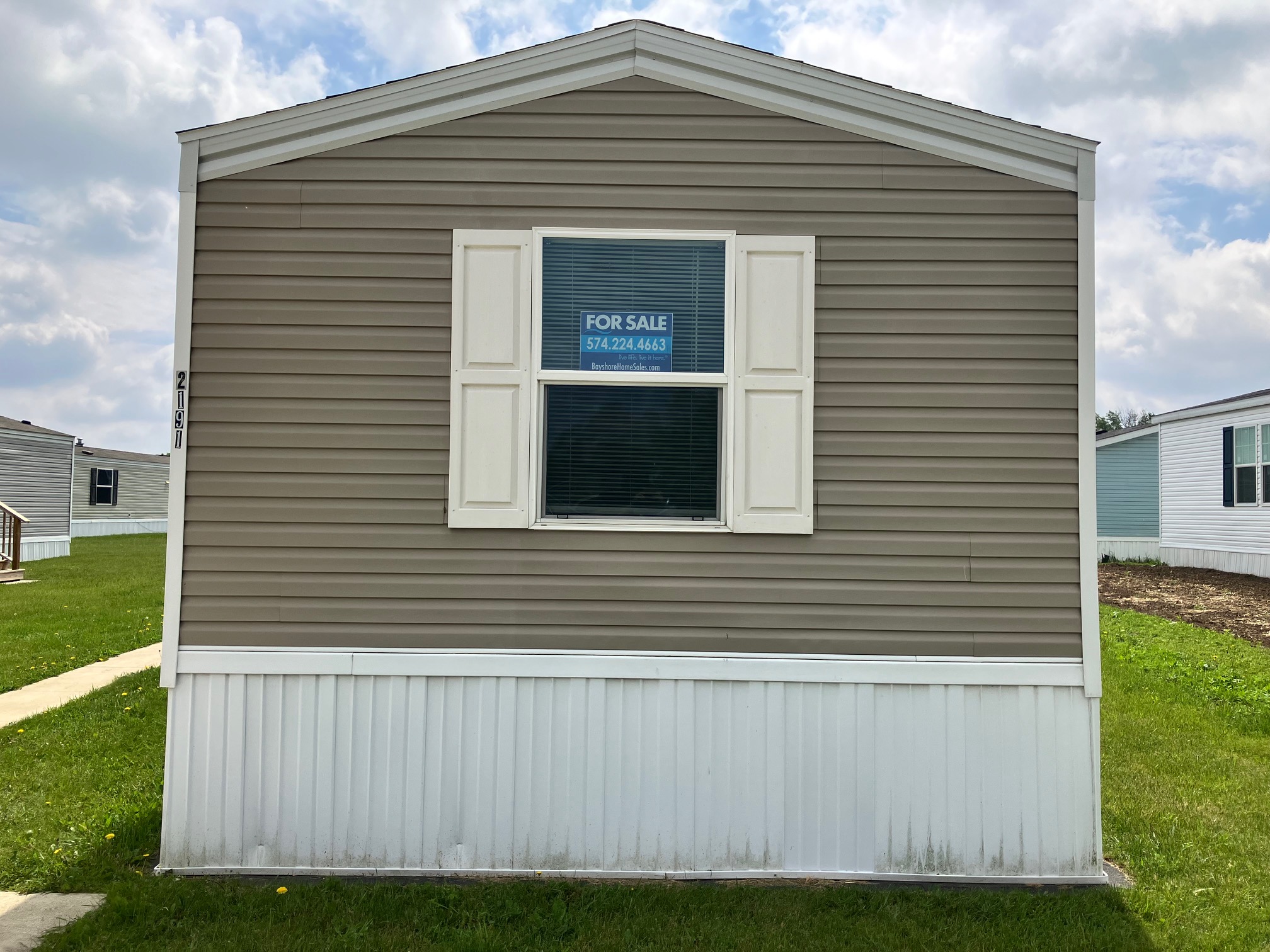 A photo of the home