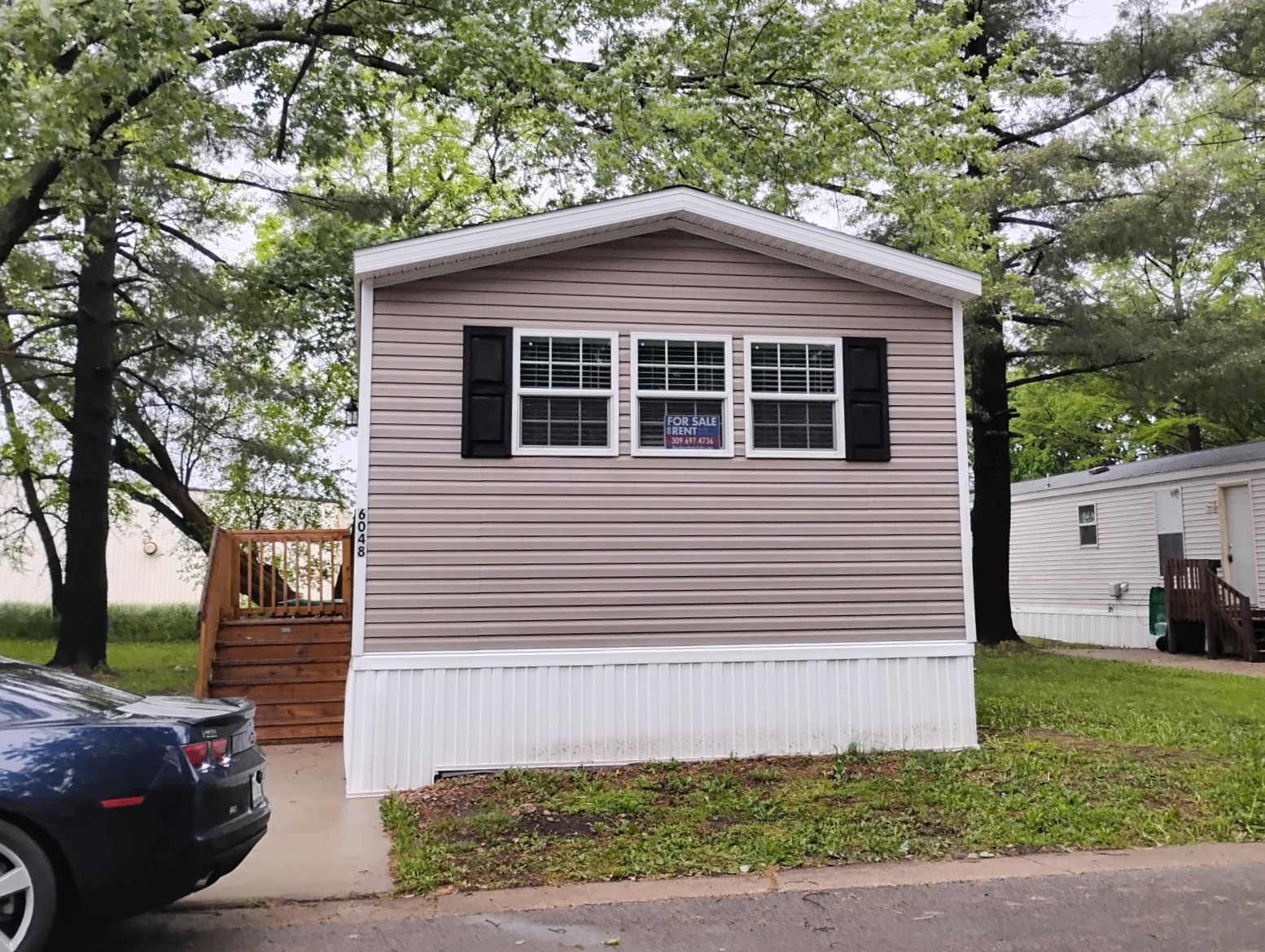 A photo of the home