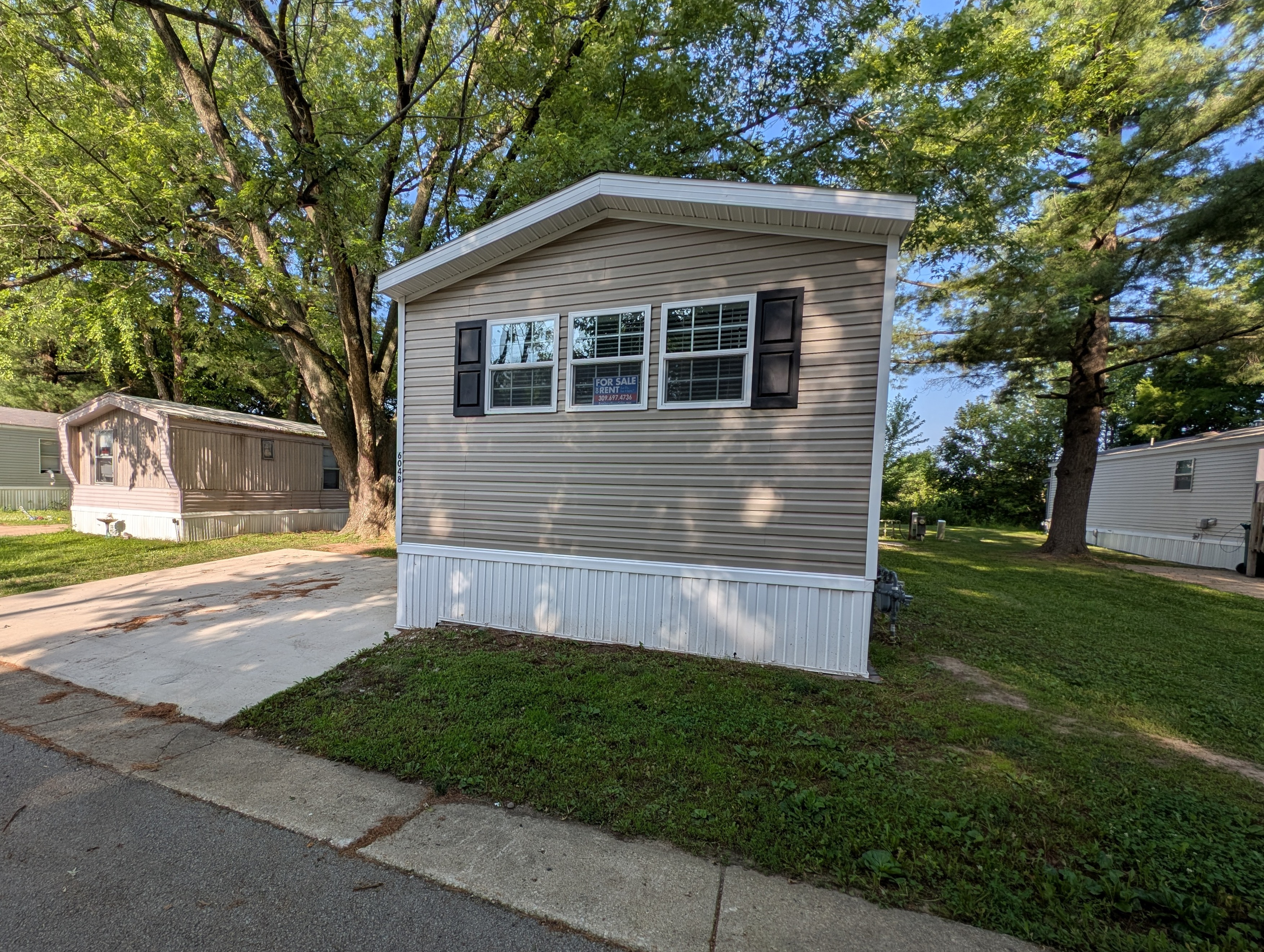 A photo of the home