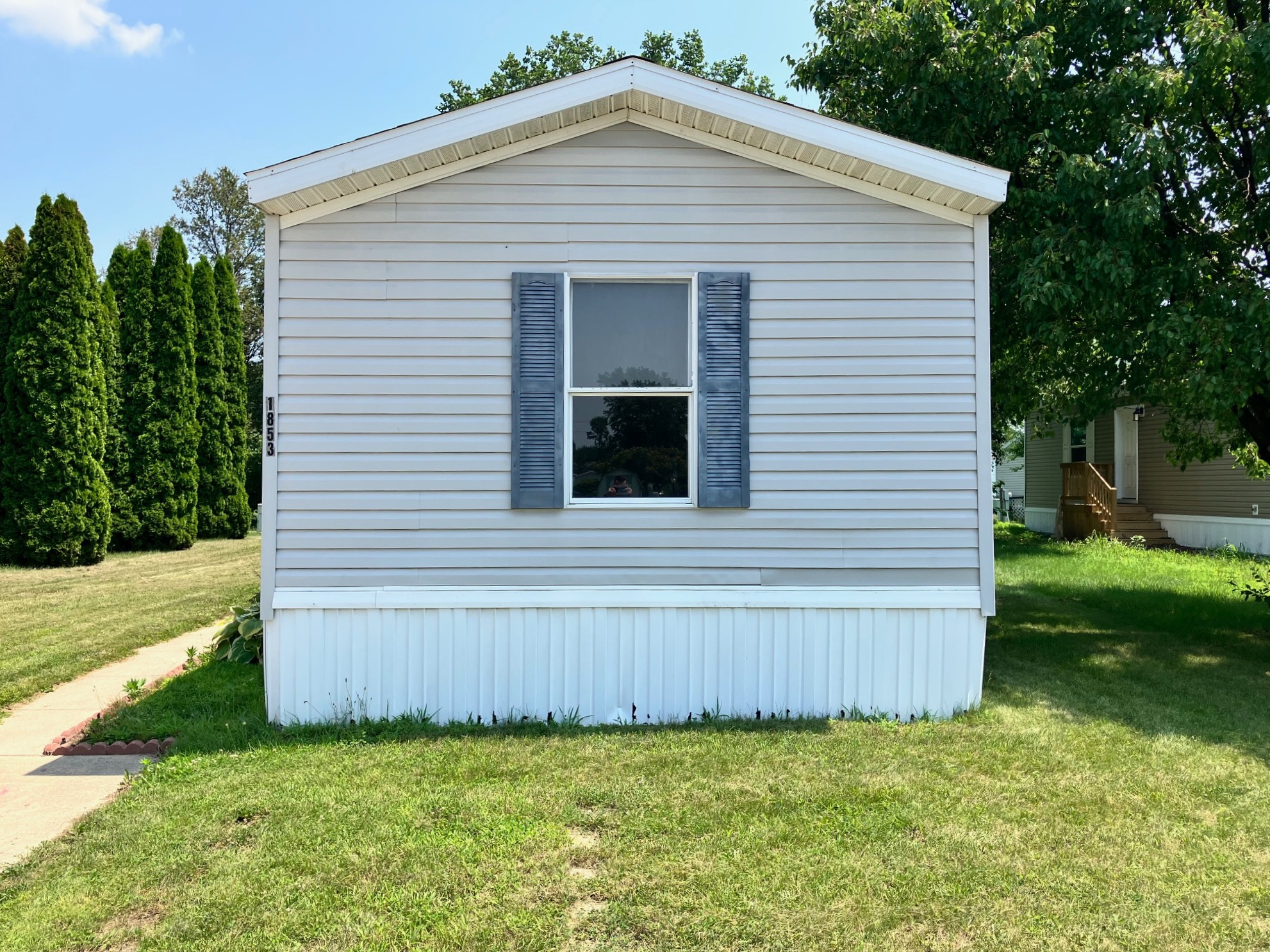A photo of the home