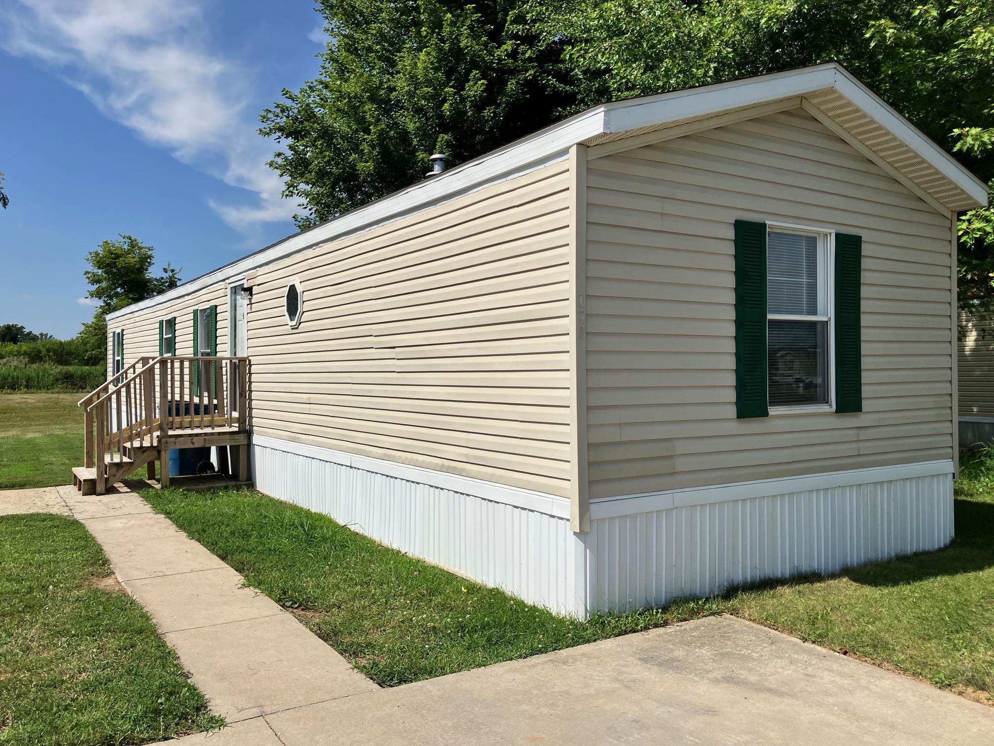 A photo of the home