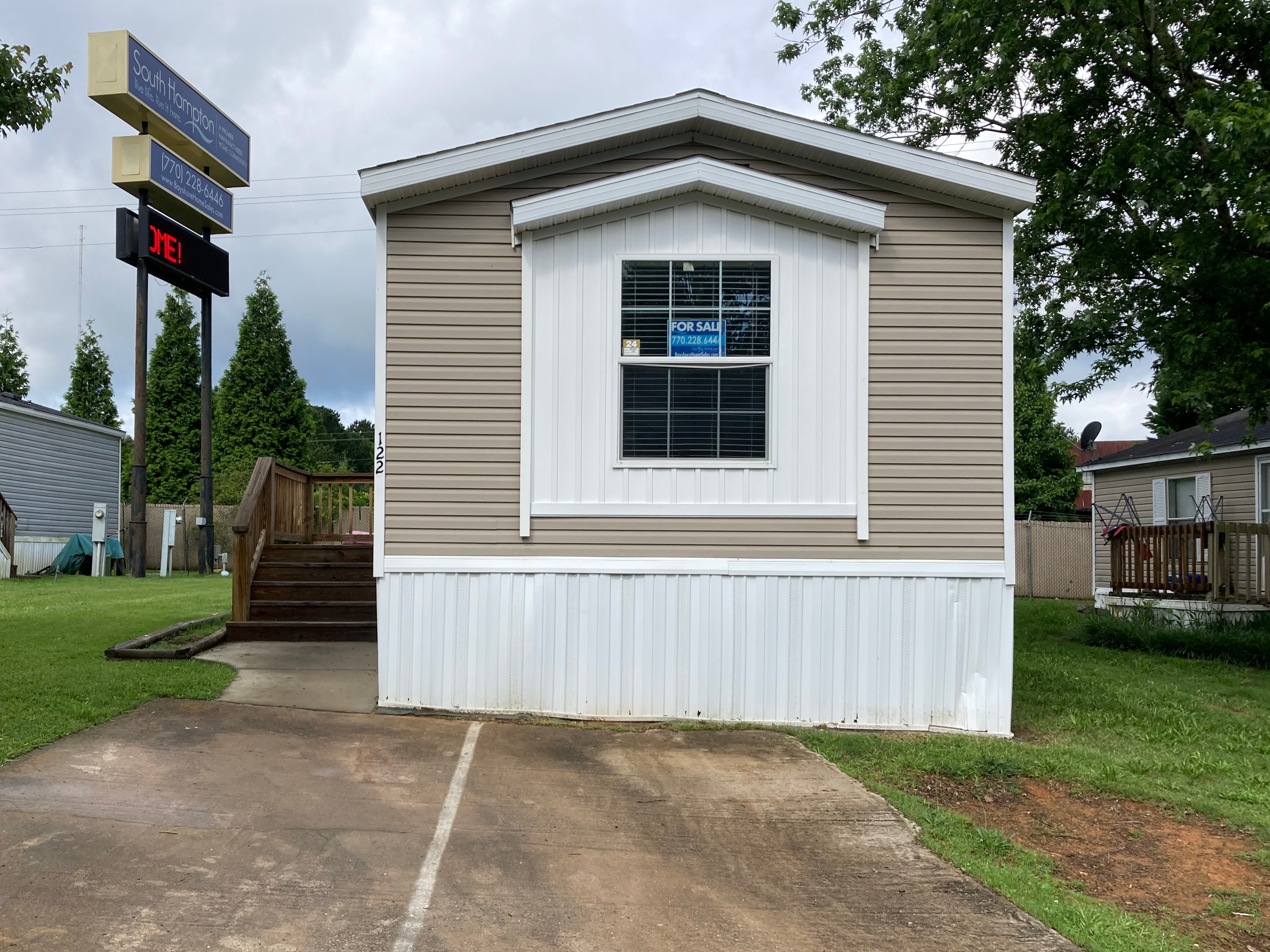 A photo of the home