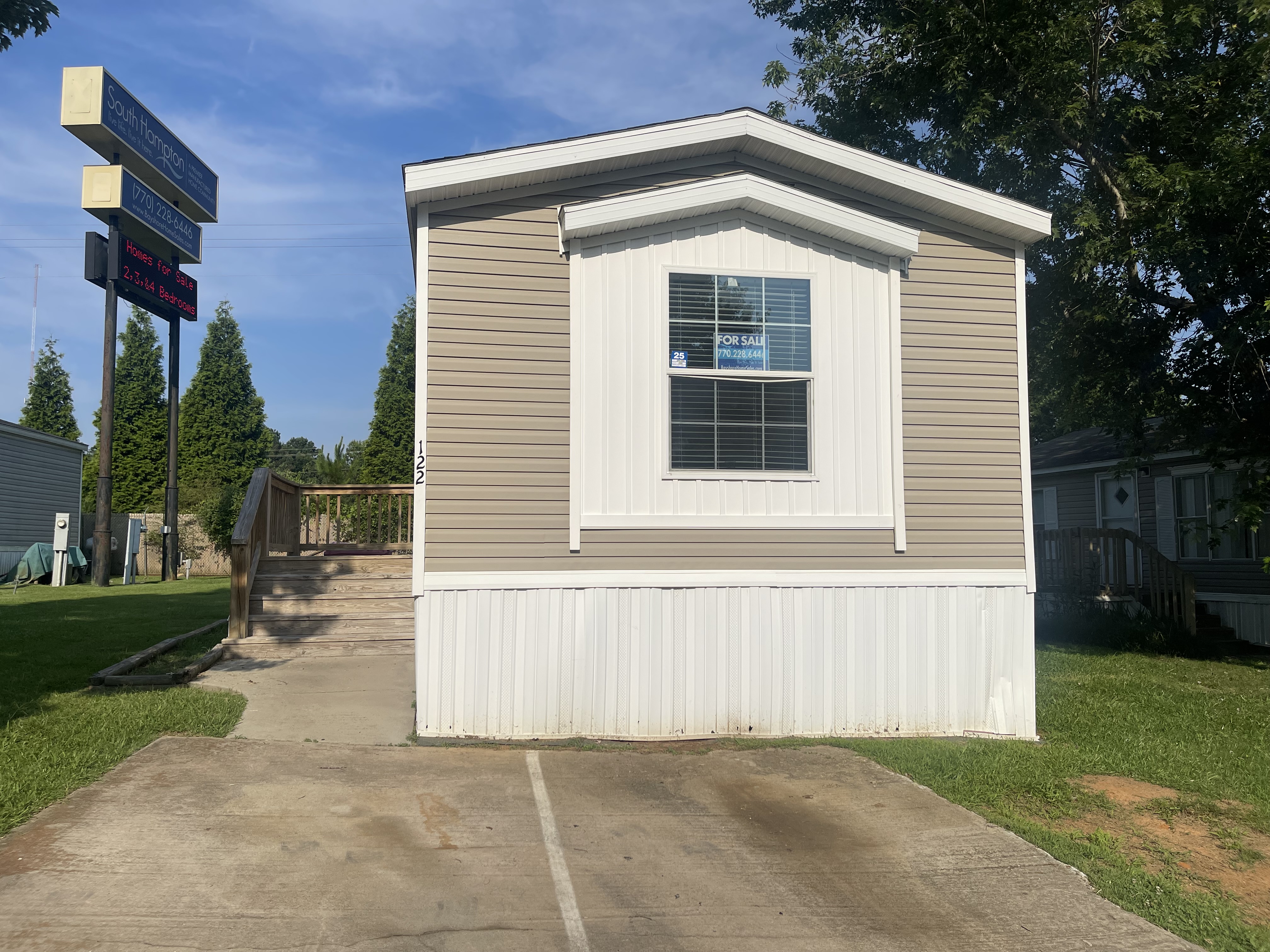 A photo of the home