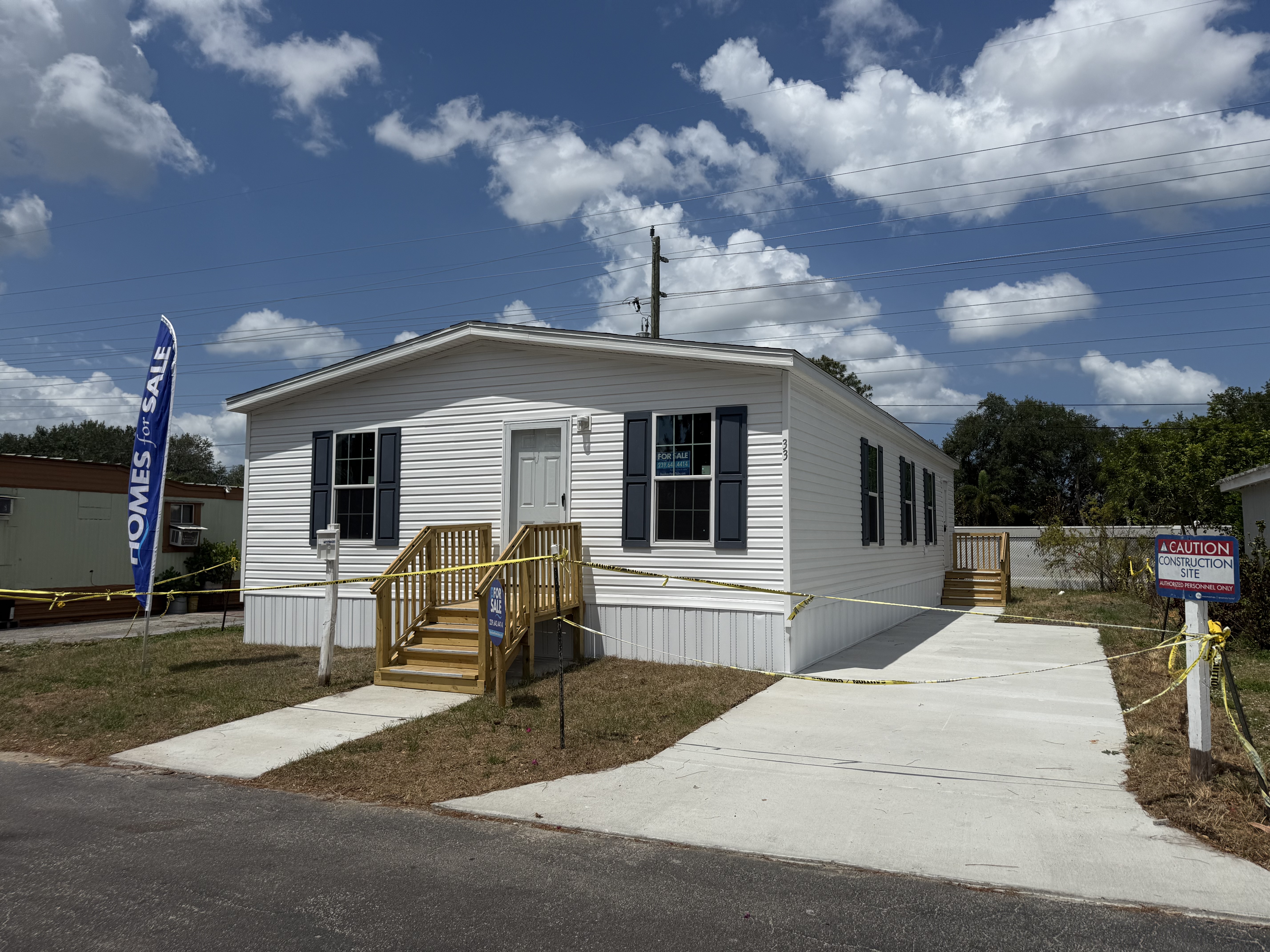 A photo of the home