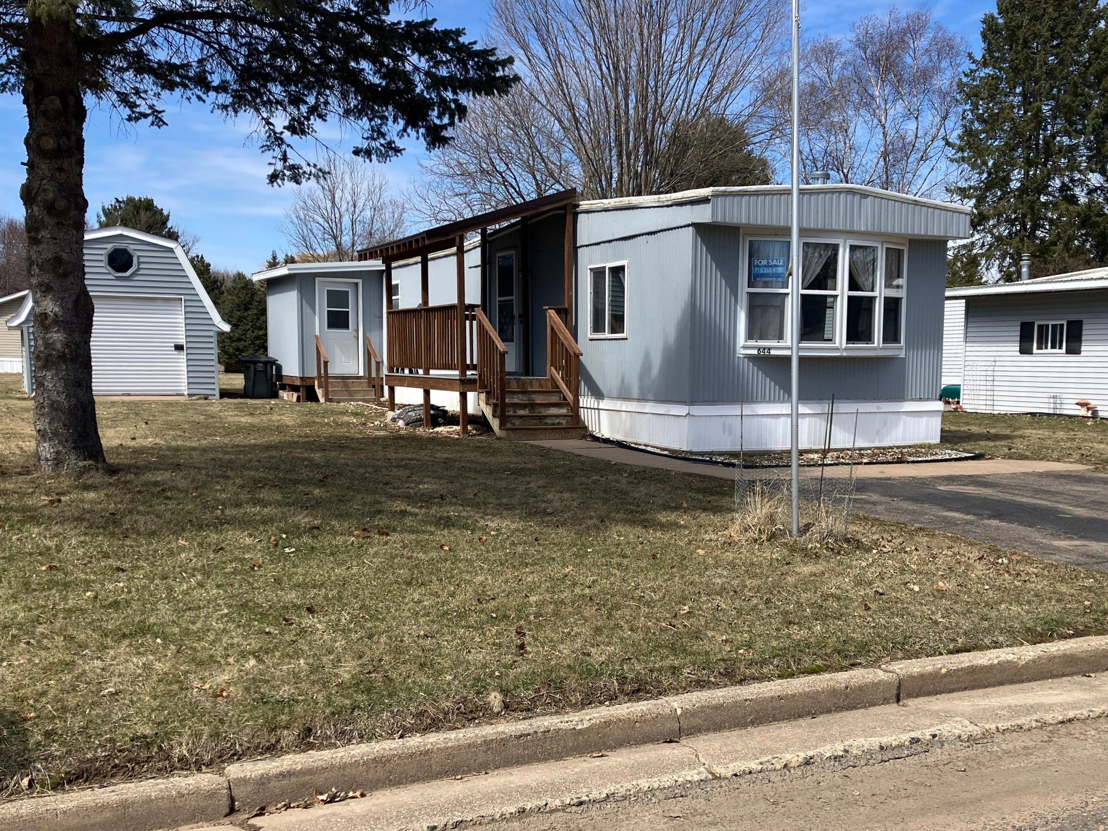 A photo of the home