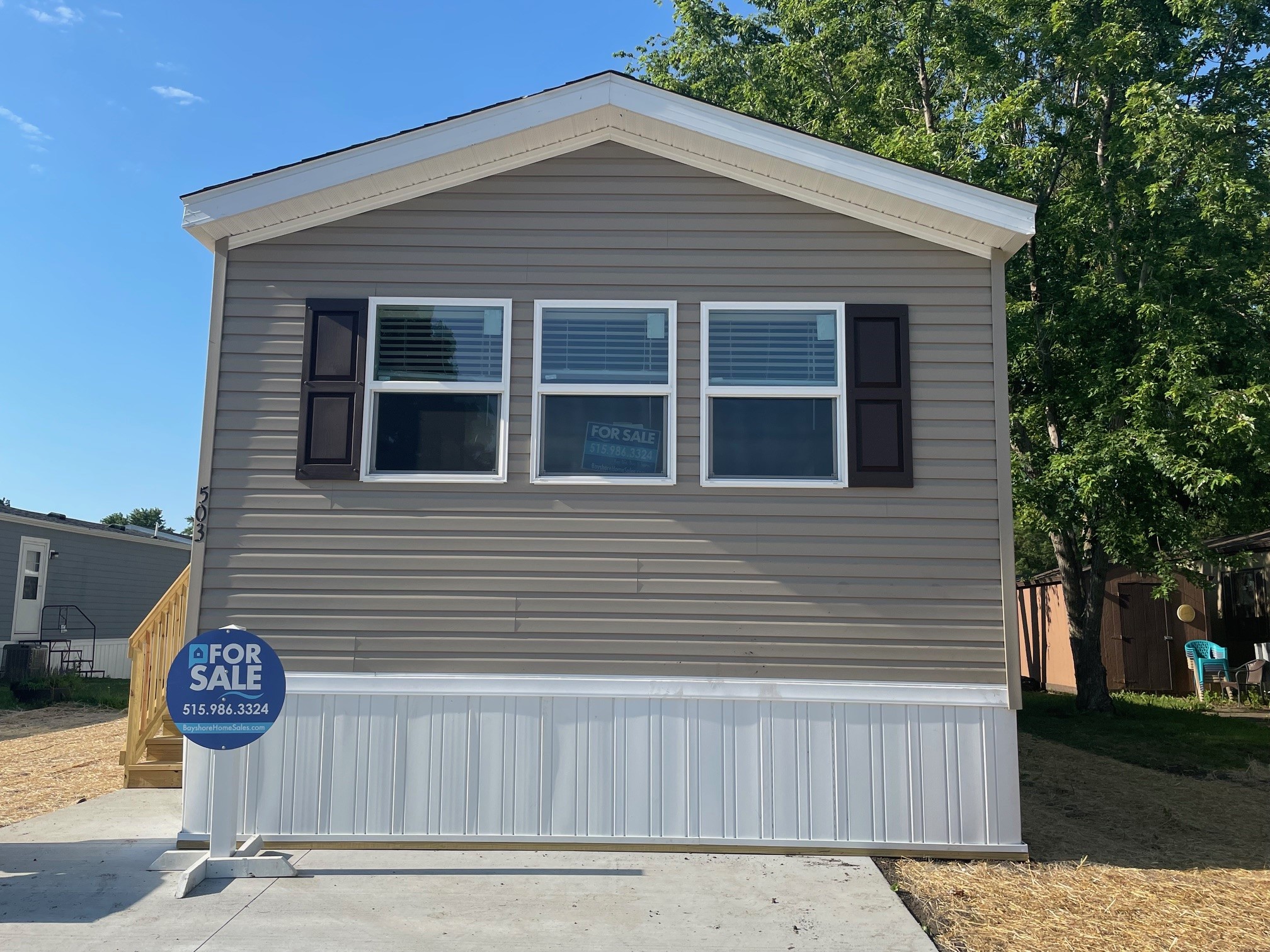 A photo of the home