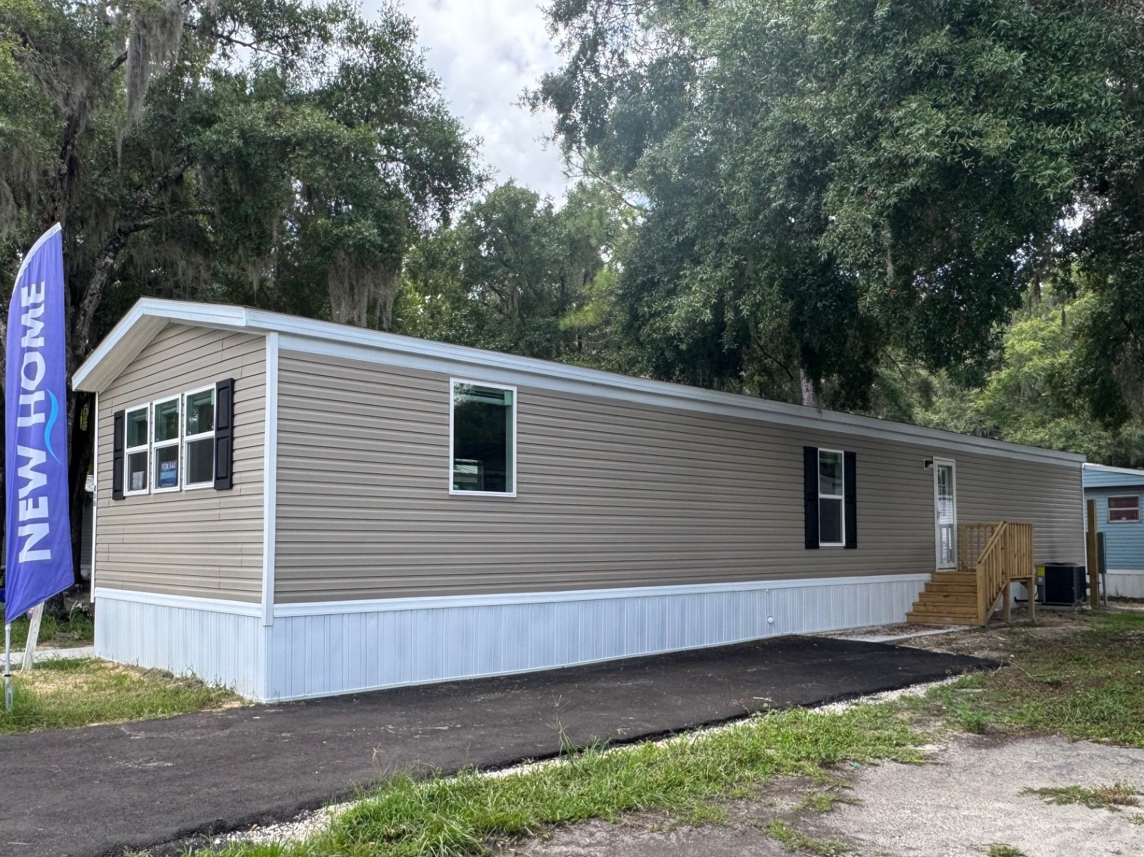 A photo of the home