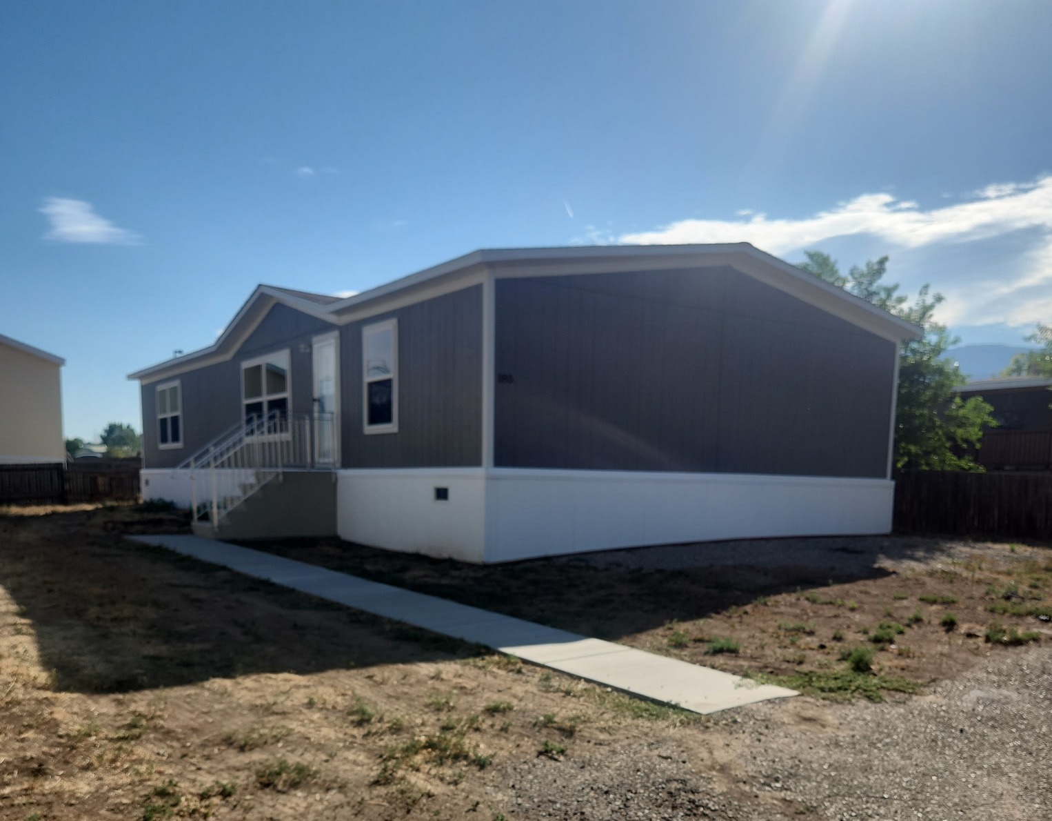 A photo of the home
